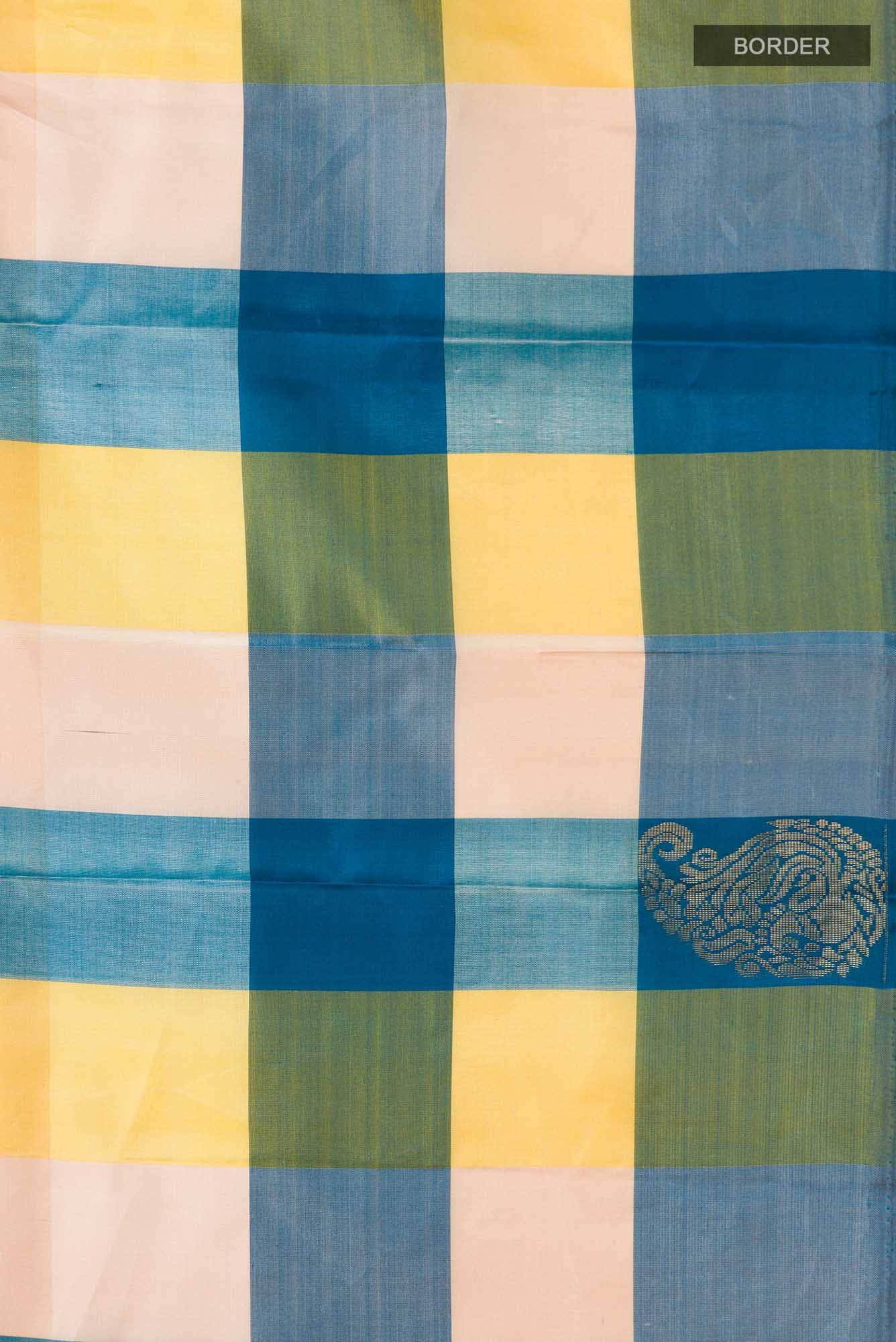 Multi Kanchipuram Silk Saree