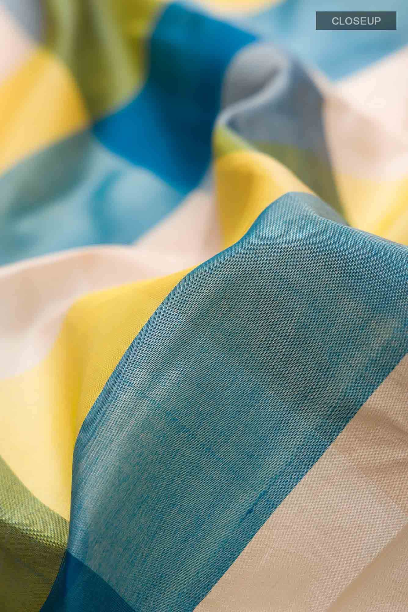 Multi Kanchipuram Silk Saree