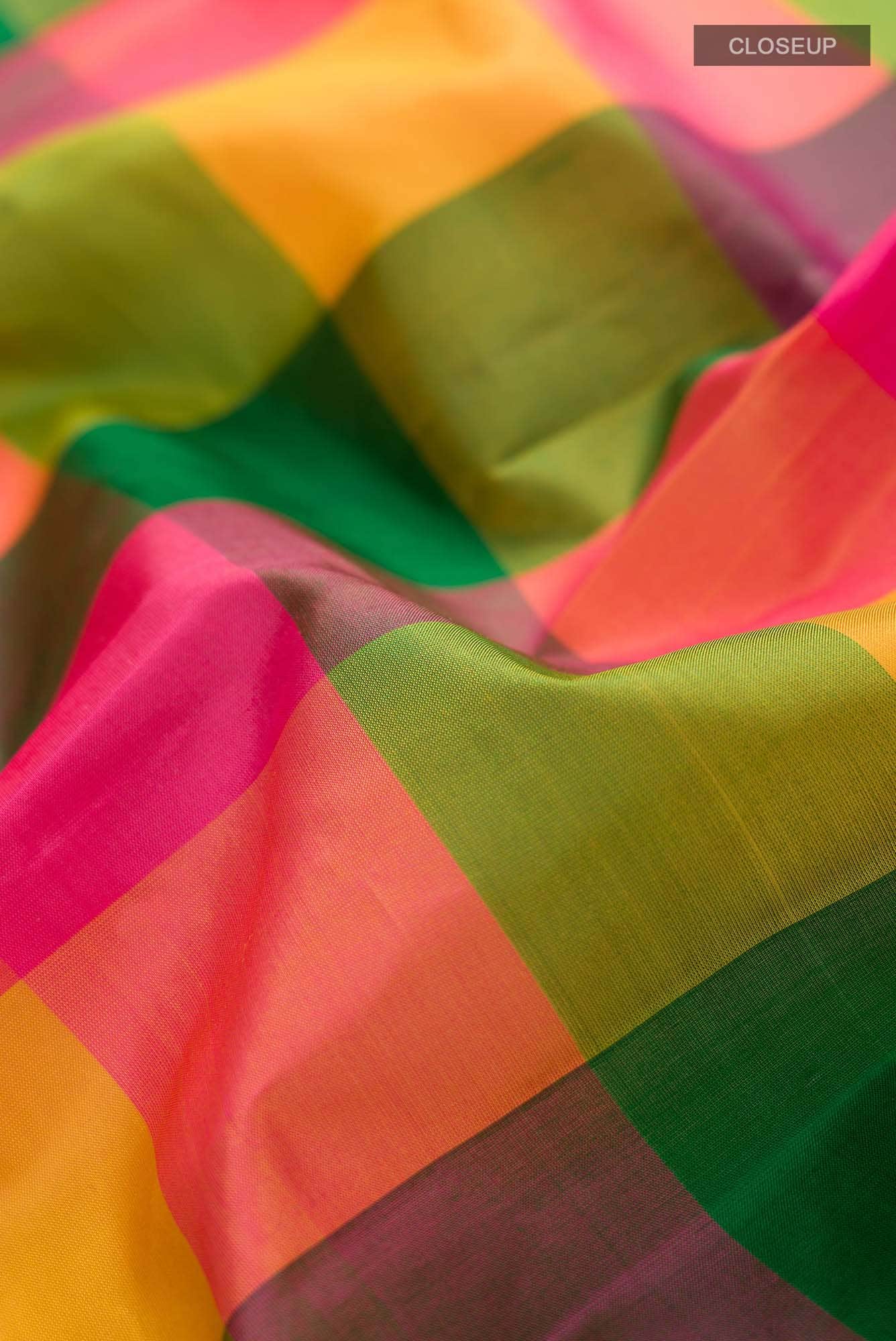 Multi Kanchipuram Silk Saree