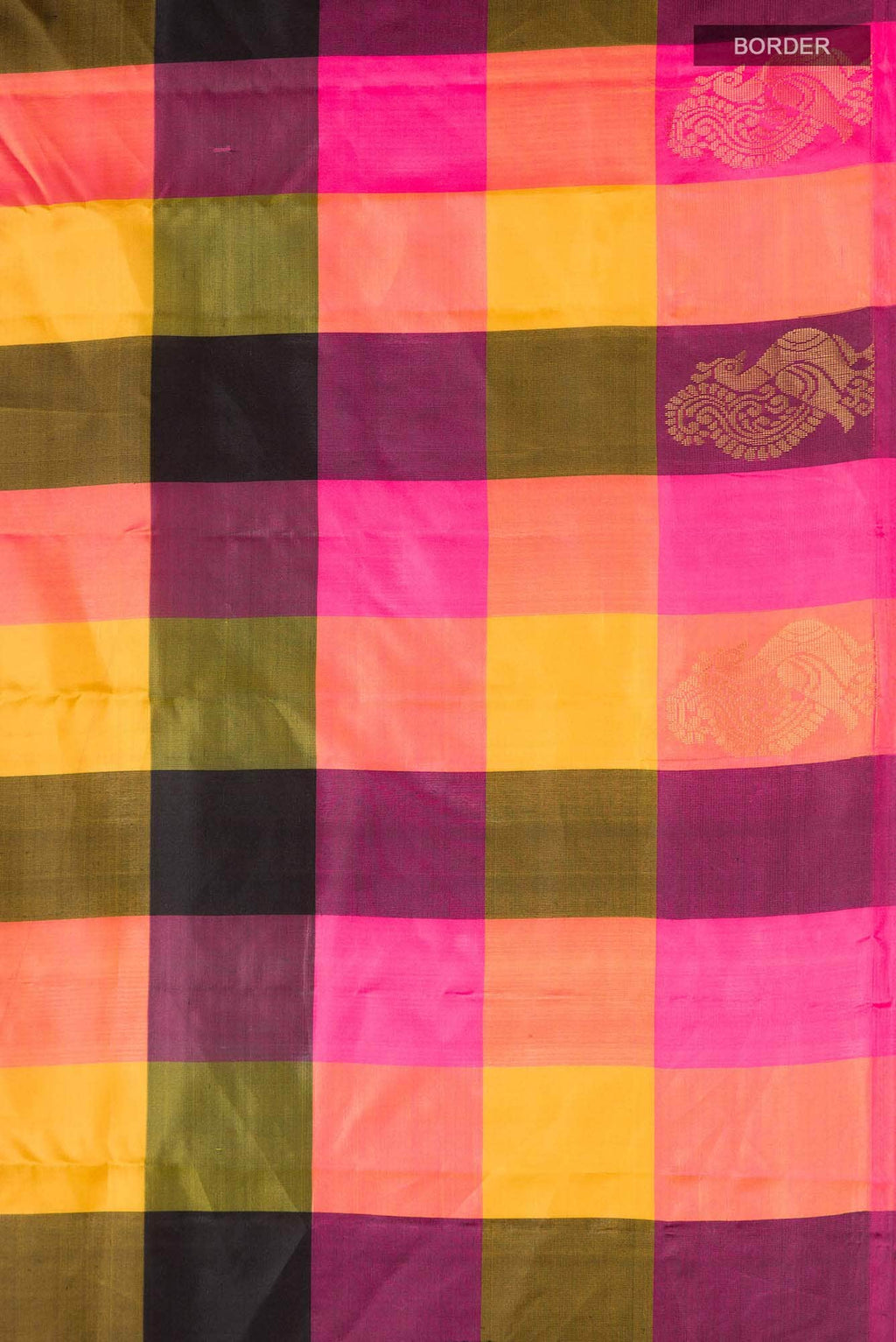 Multi Kanchipuram Silk Saree