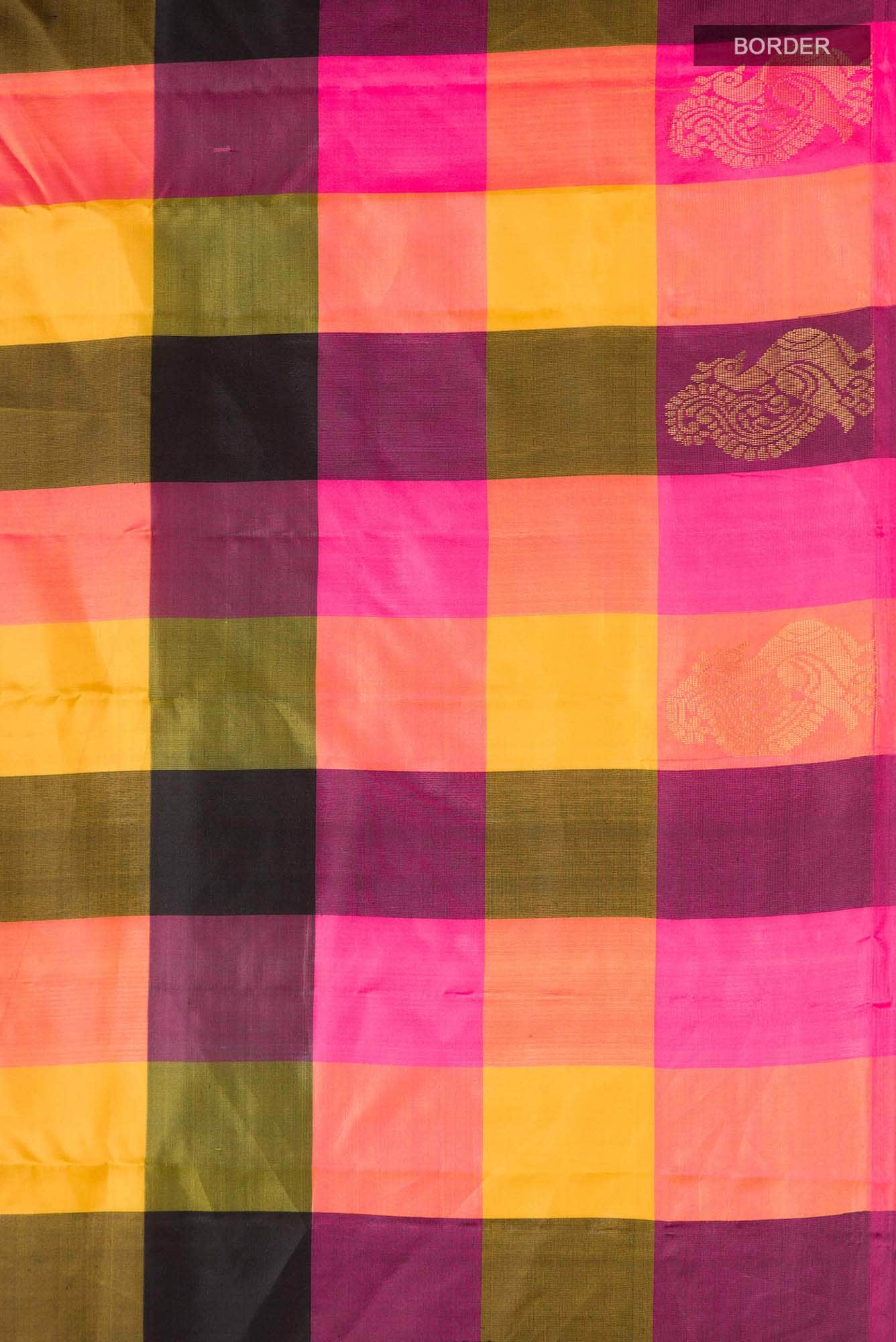 Multi Kanchipuram Silk Saree