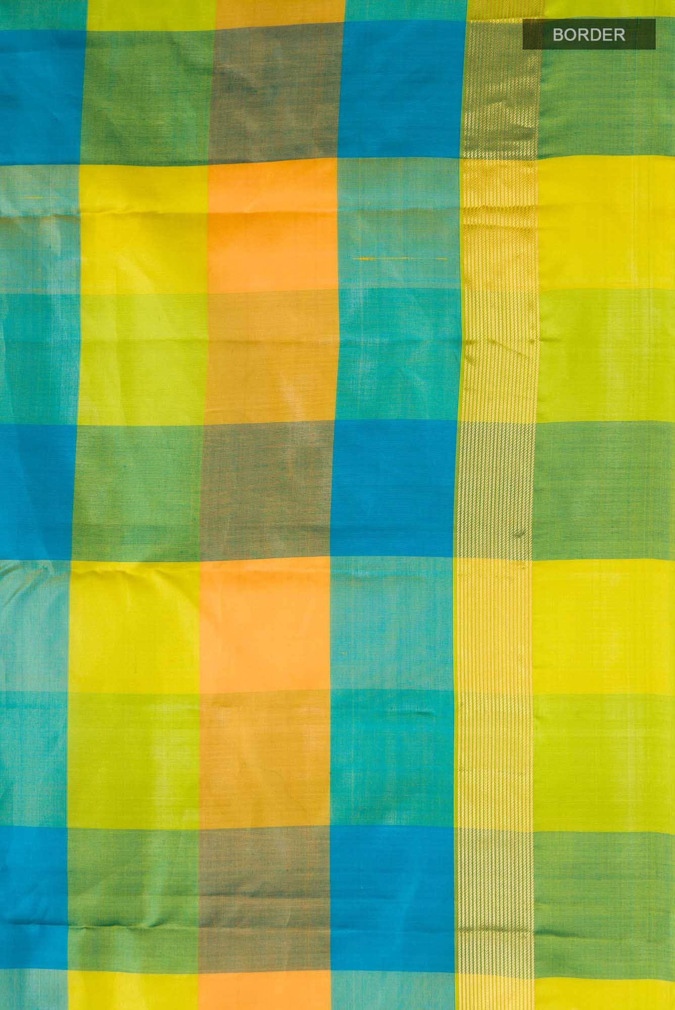 Multi Kanchipuram Silk Saree
