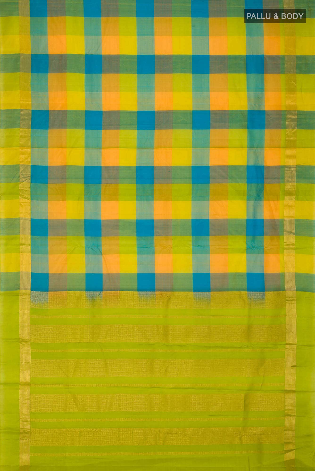 Multi Kanchipuram Silk Saree