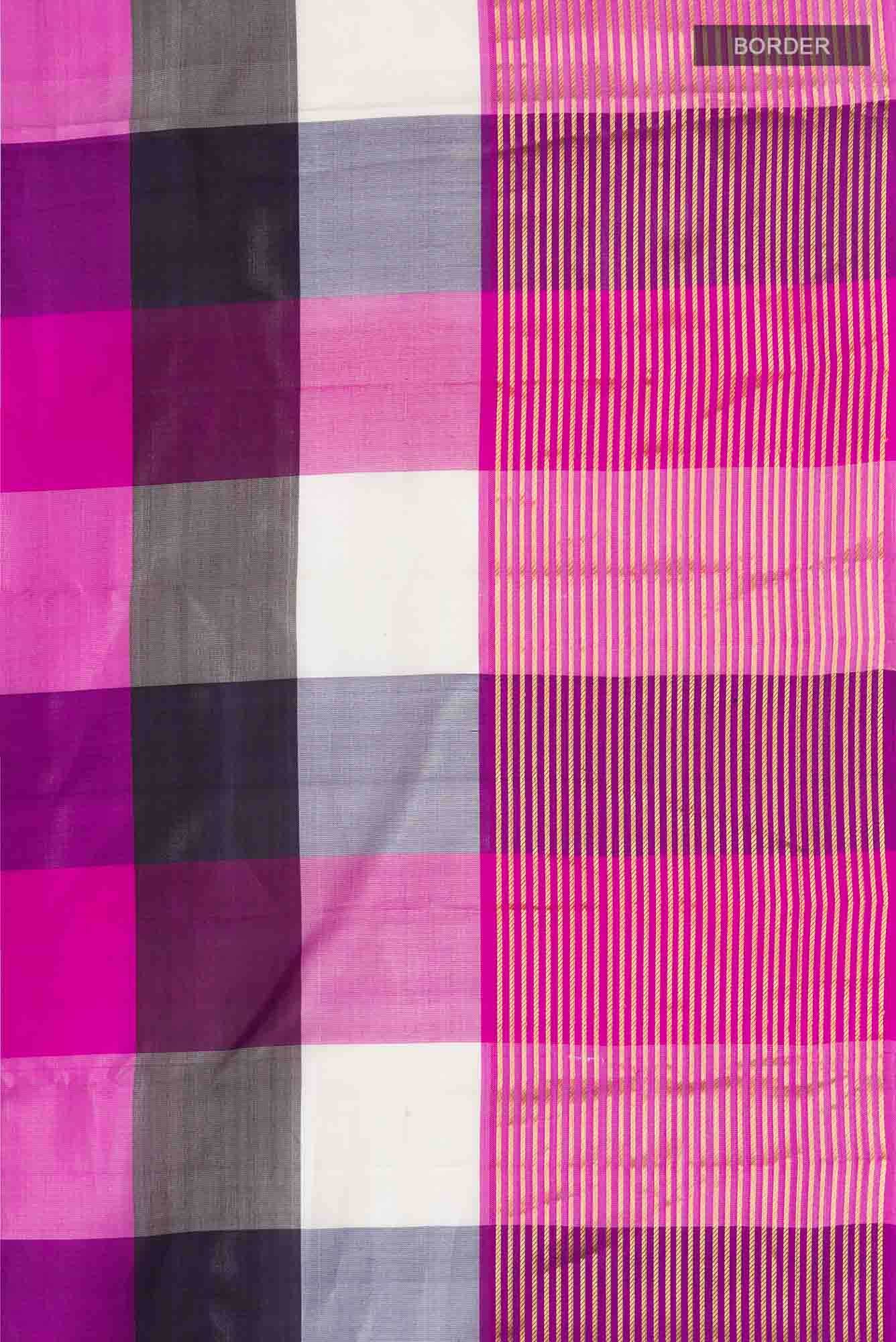Multi Kanchipuram Silk Saree