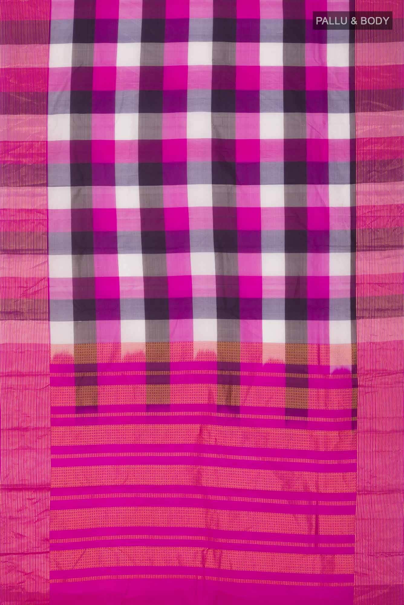 Multi Kanchipuram Silk Saree