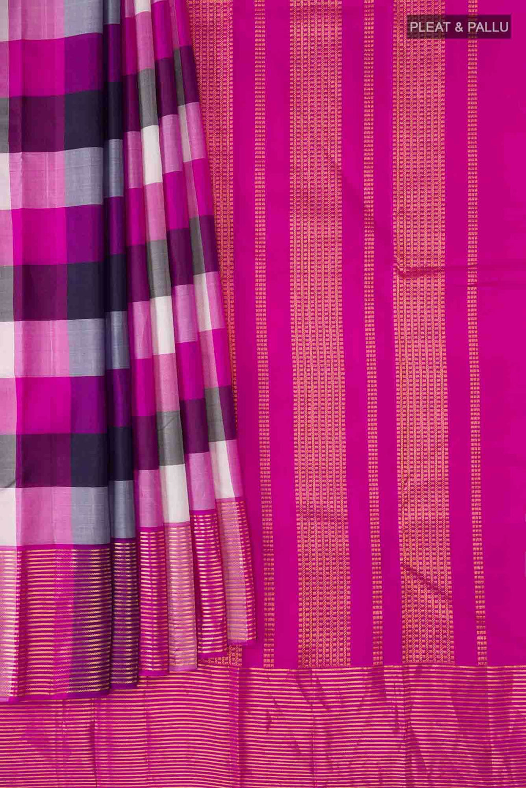 Multi Kanchipuram Silk Saree