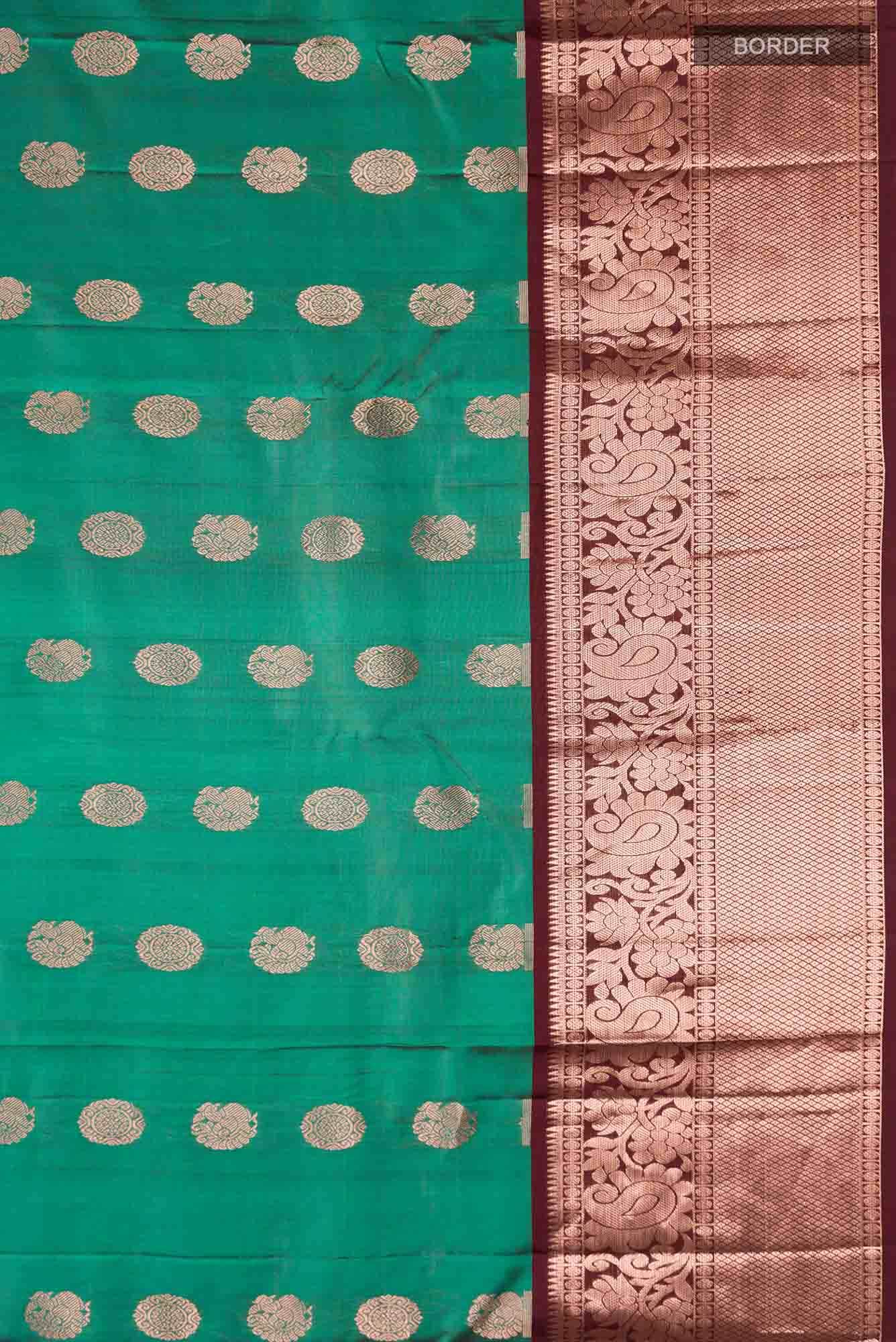 Green Kanchipuram Silk Saree