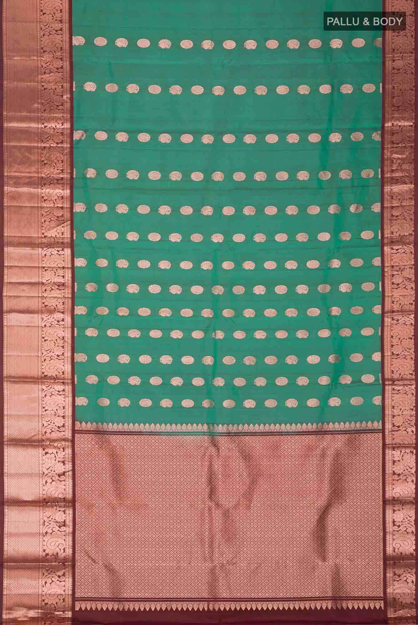 Green Kanchipuram Silk Saree