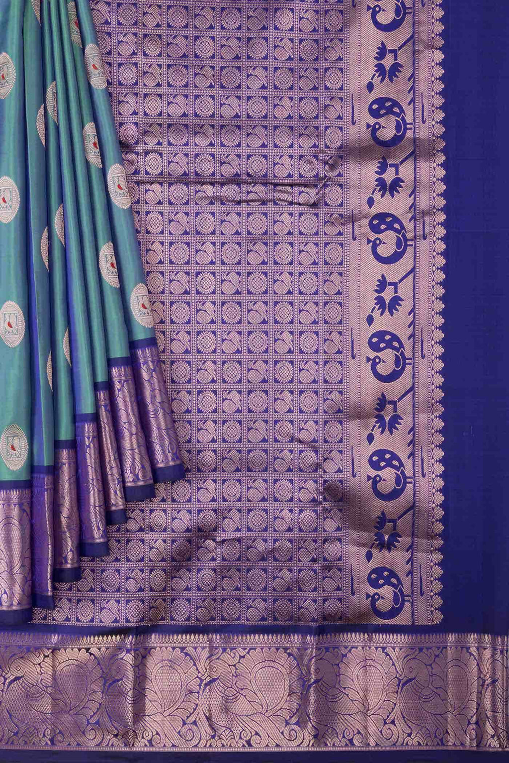 Green Kanchipuram Silk Saree