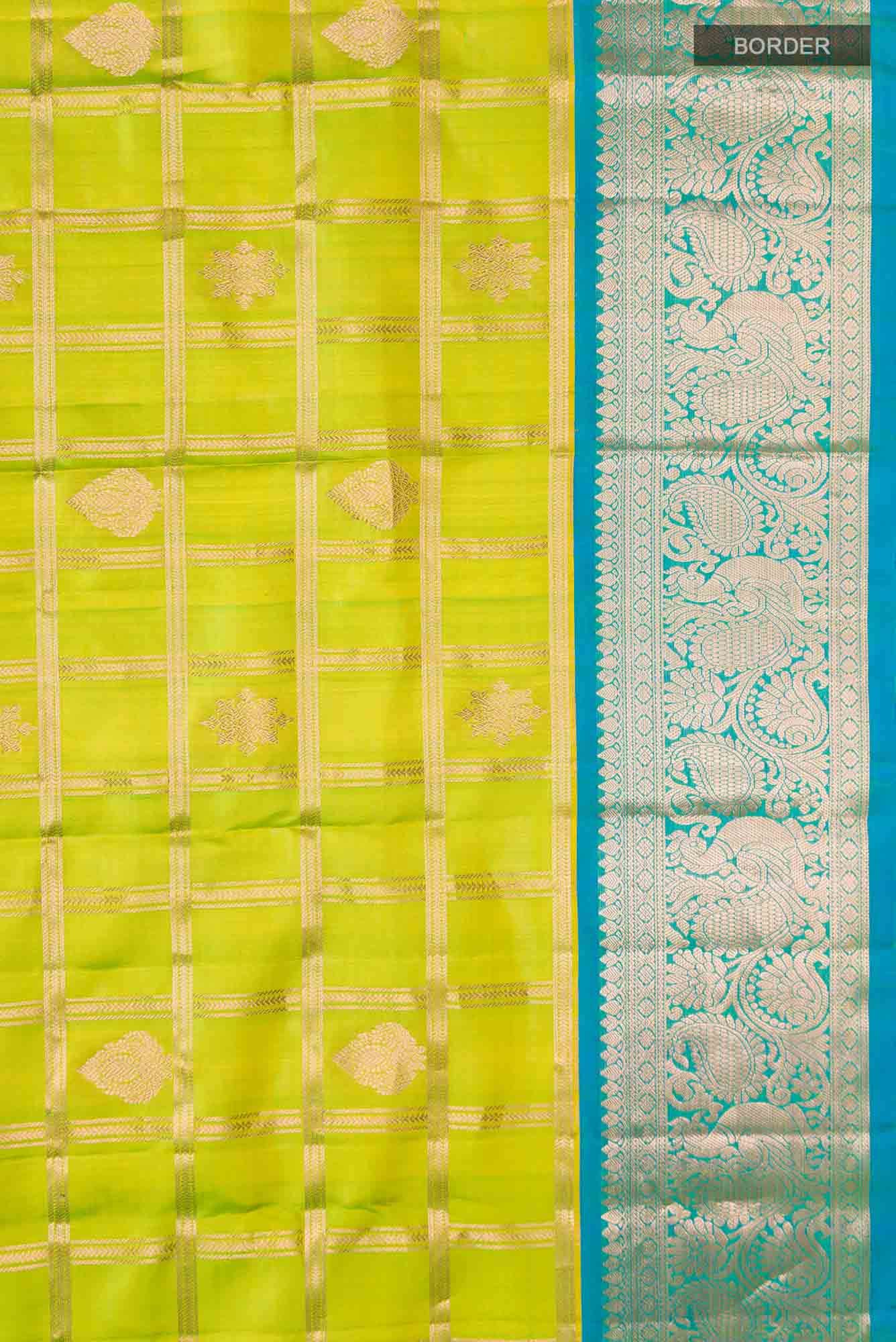 Green Kanchipuram Silk Saree