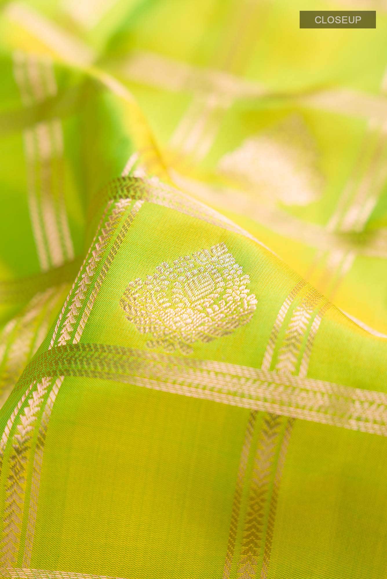 Green Kanchipuram Silk Saree