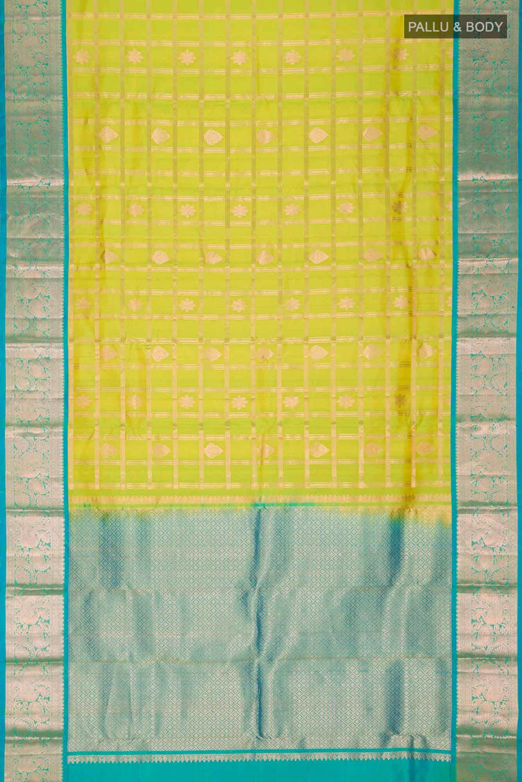 Green Kanchipuram Silk Saree