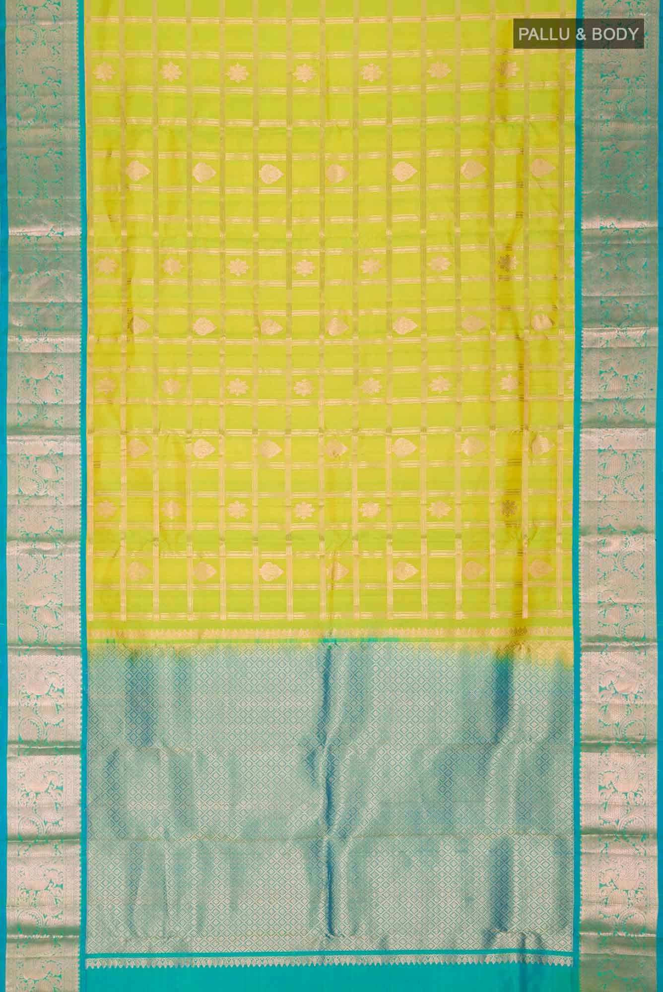 Green Kanchipuram Silk Saree