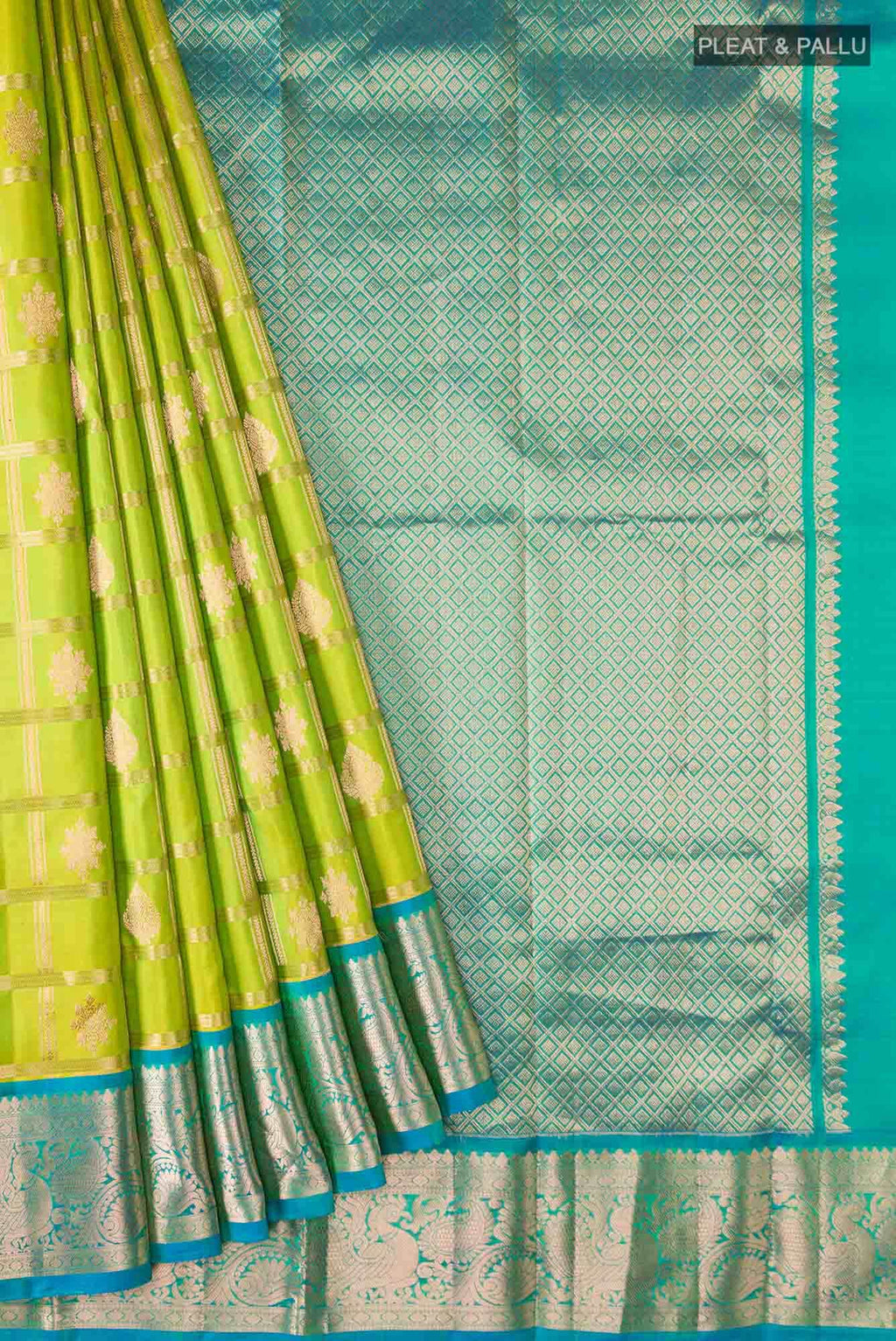 Green Kanchipuram Silk Saree