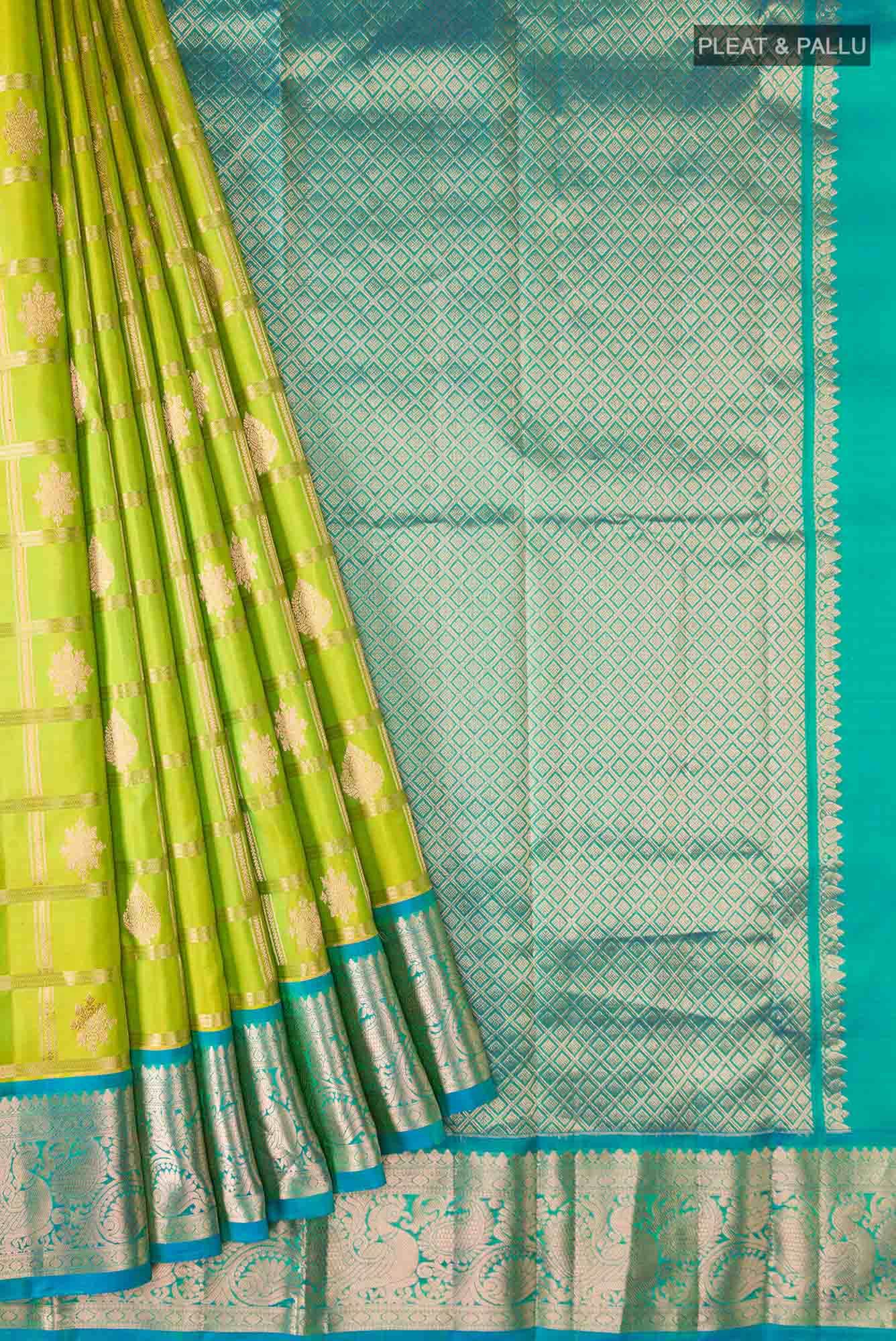 Green Kanchipuram Silk Saree