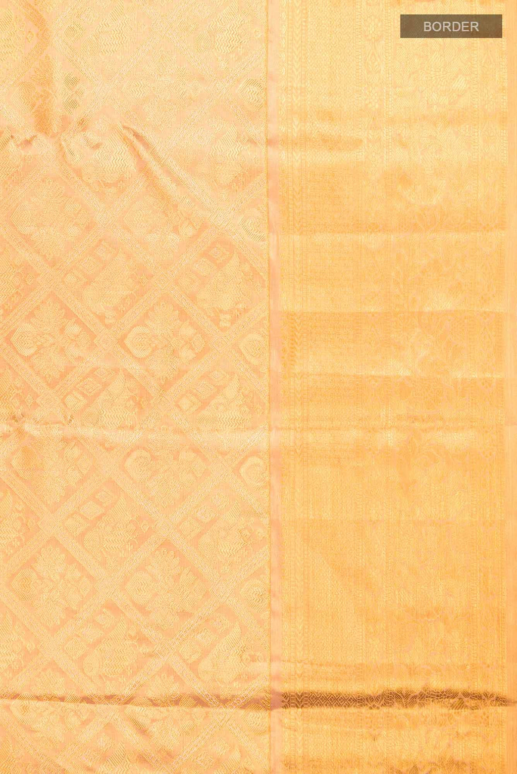 Gold Kanchipuram Tissue Silk Saree