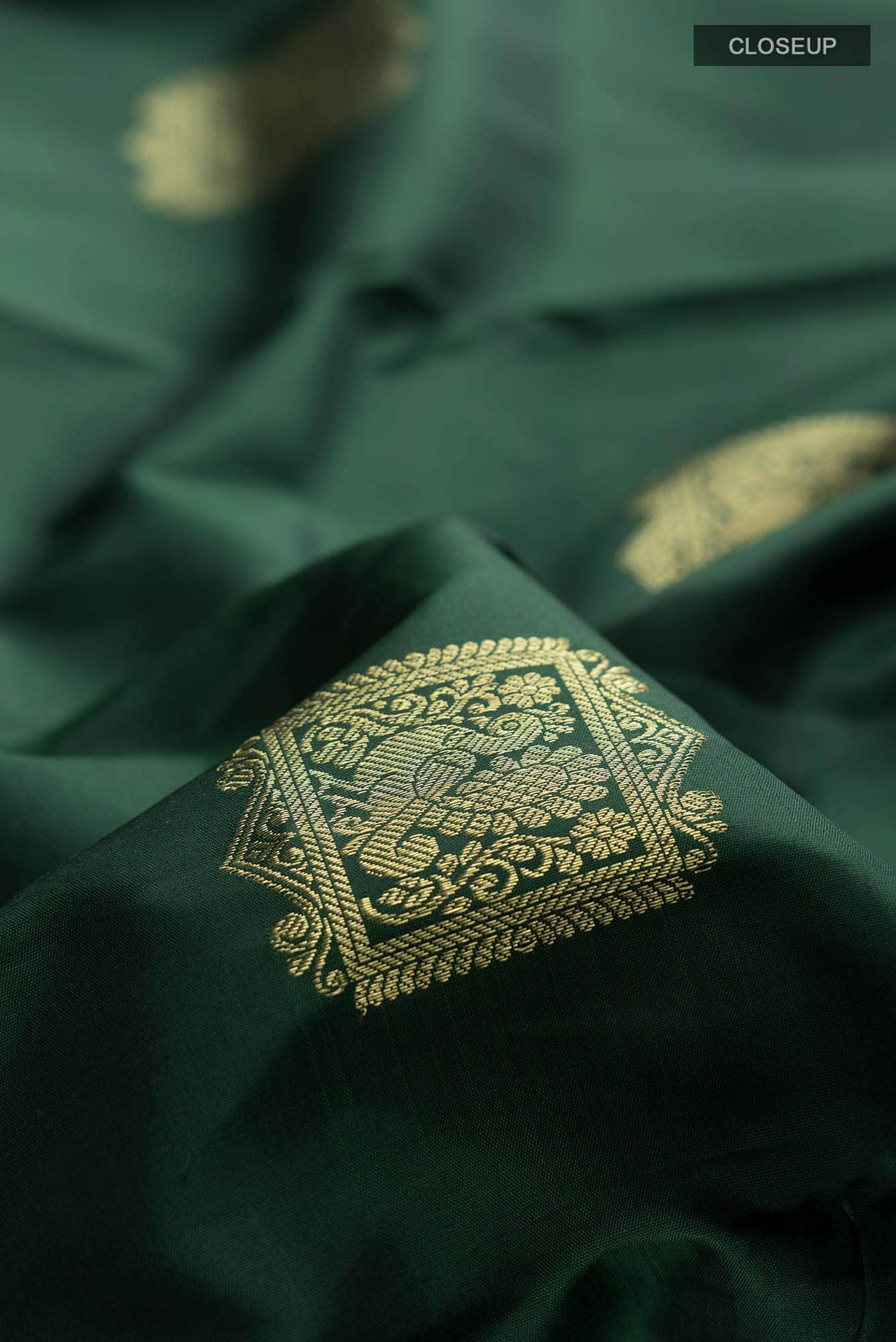 Green Kanchipuram Silk Saree