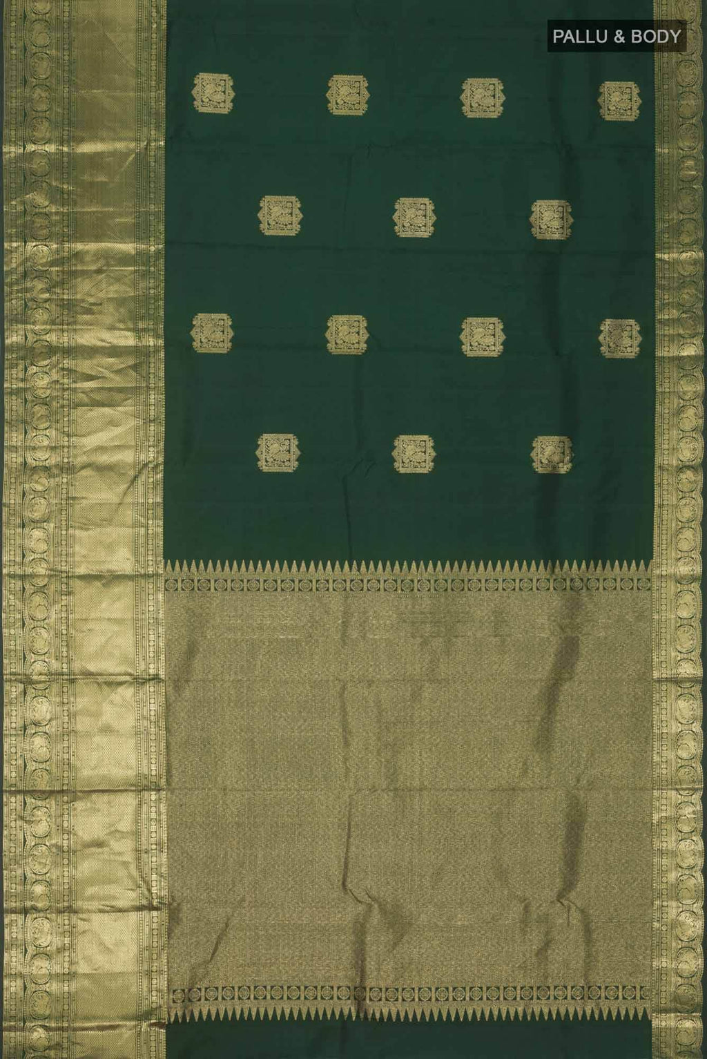 Green Kanchipuram Silk Saree