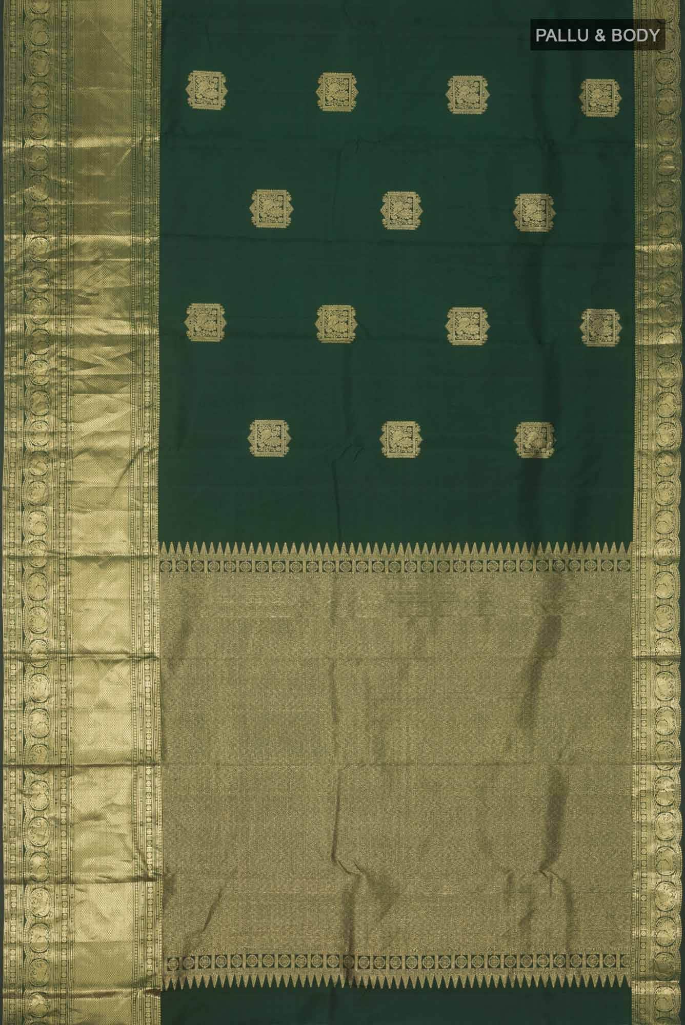Green Kanchipuram Silk Saree