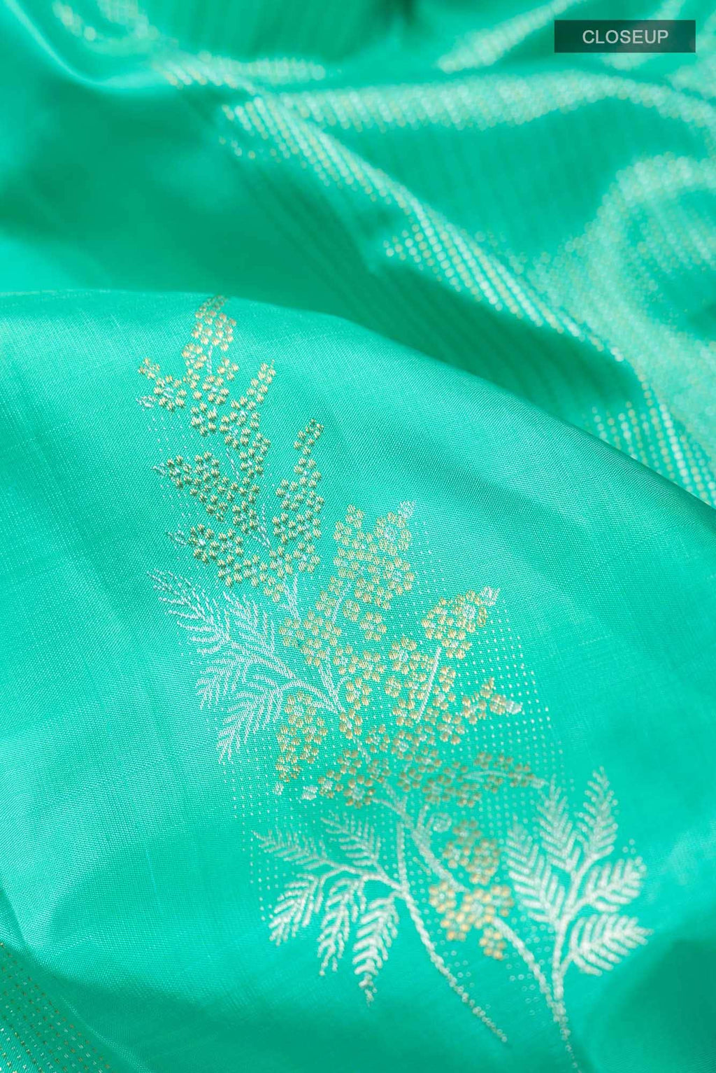 Blue Kanchipuram Silk Saree