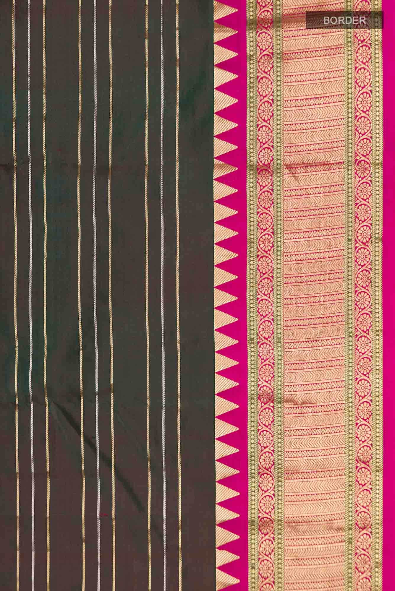 Green Kanchipuram Silk Saree