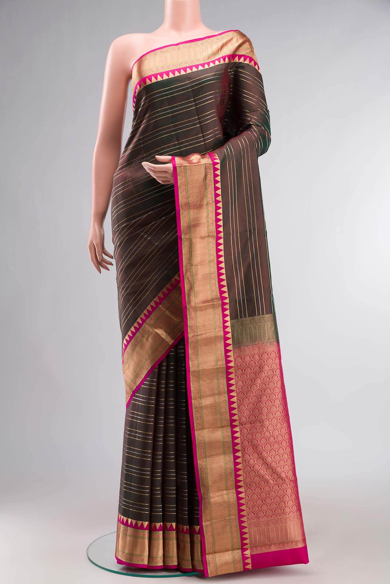 Green Kanchipuram Silk Saree