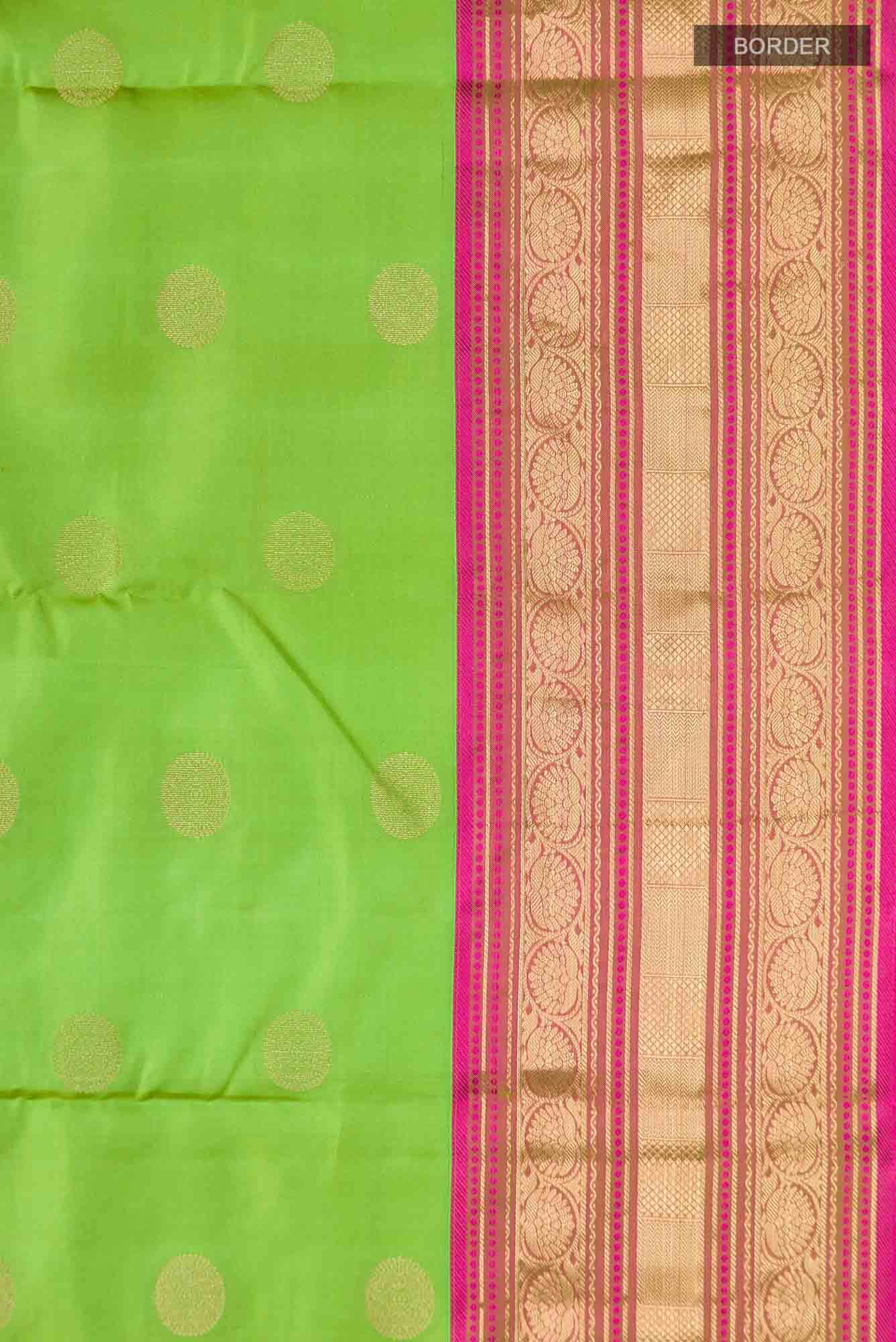 Green Kanchipuram Silk Saree