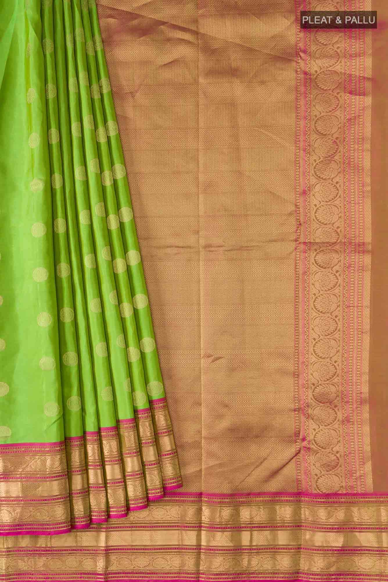 Green Kanchipuram Silk Saree