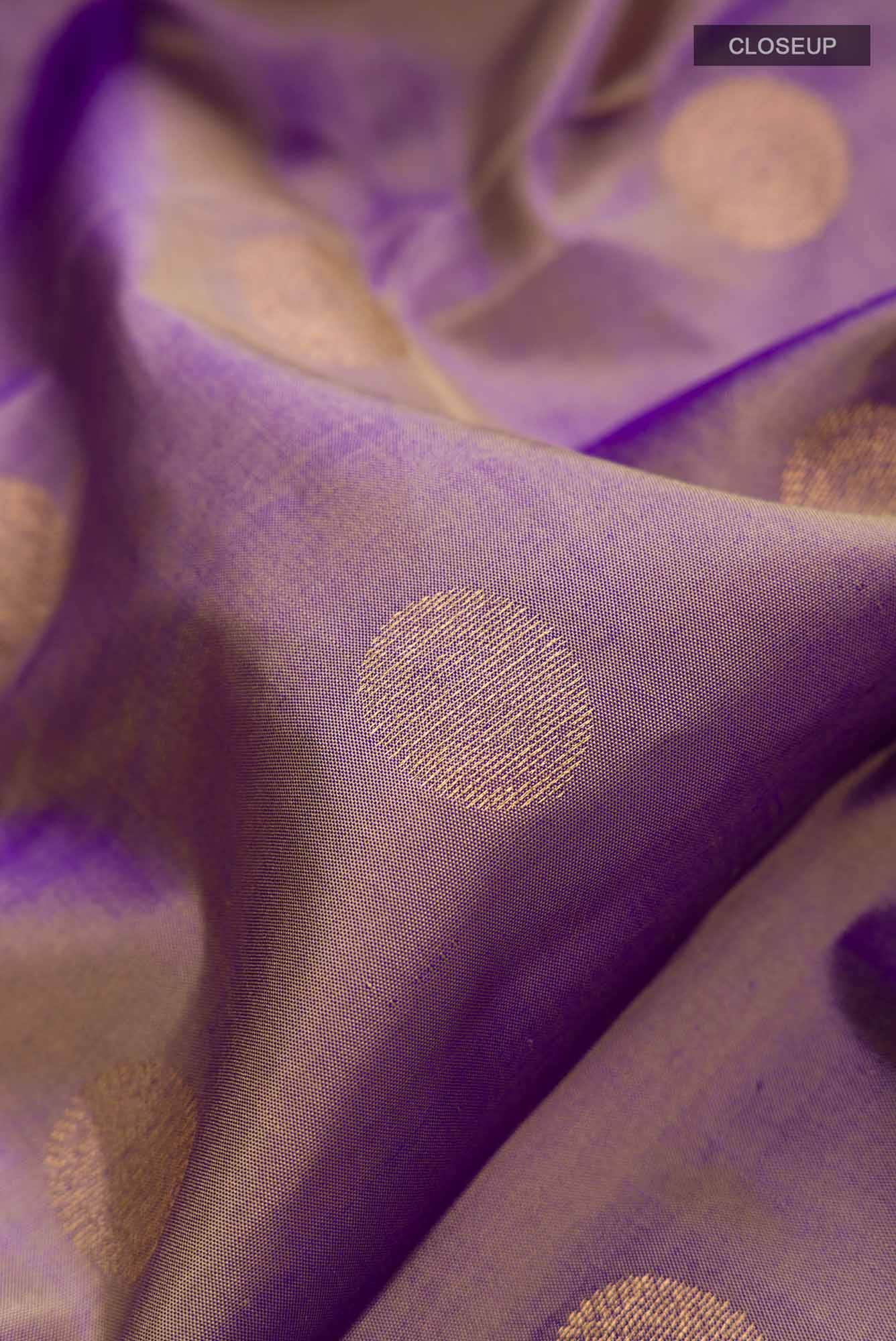 Blue Kanchipuram Silk Saree