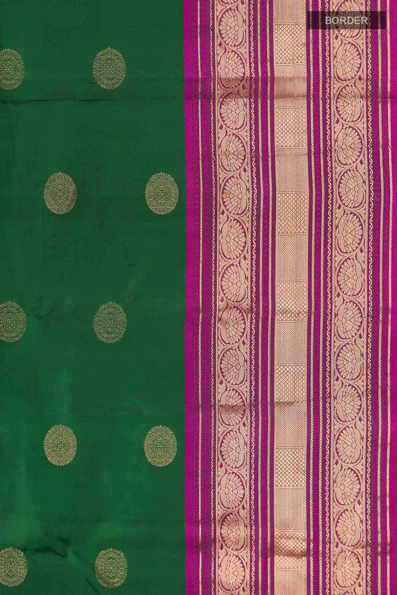 Green Kanchipuram Silk Saree
