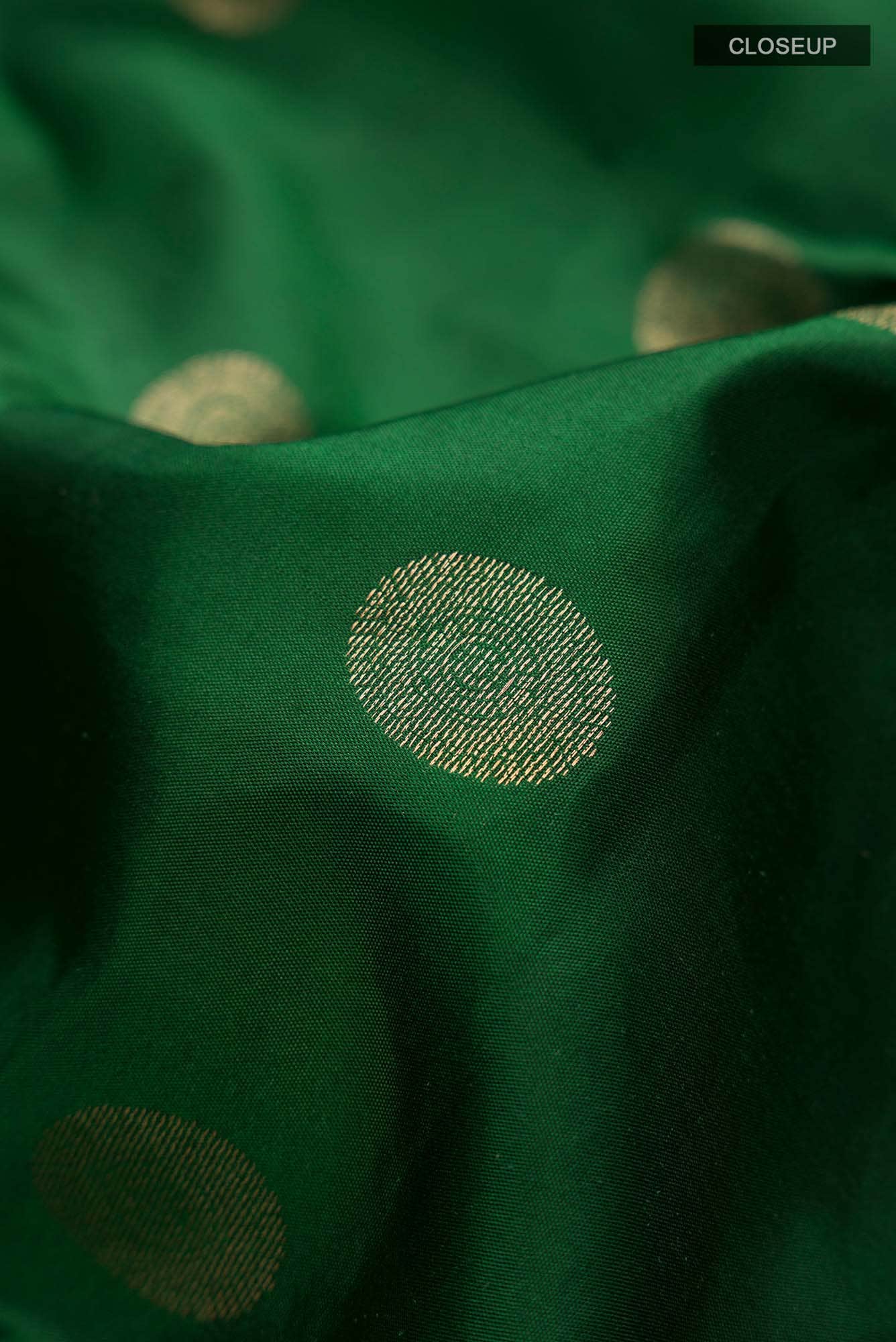 Green Kanchipuram Silk Saree