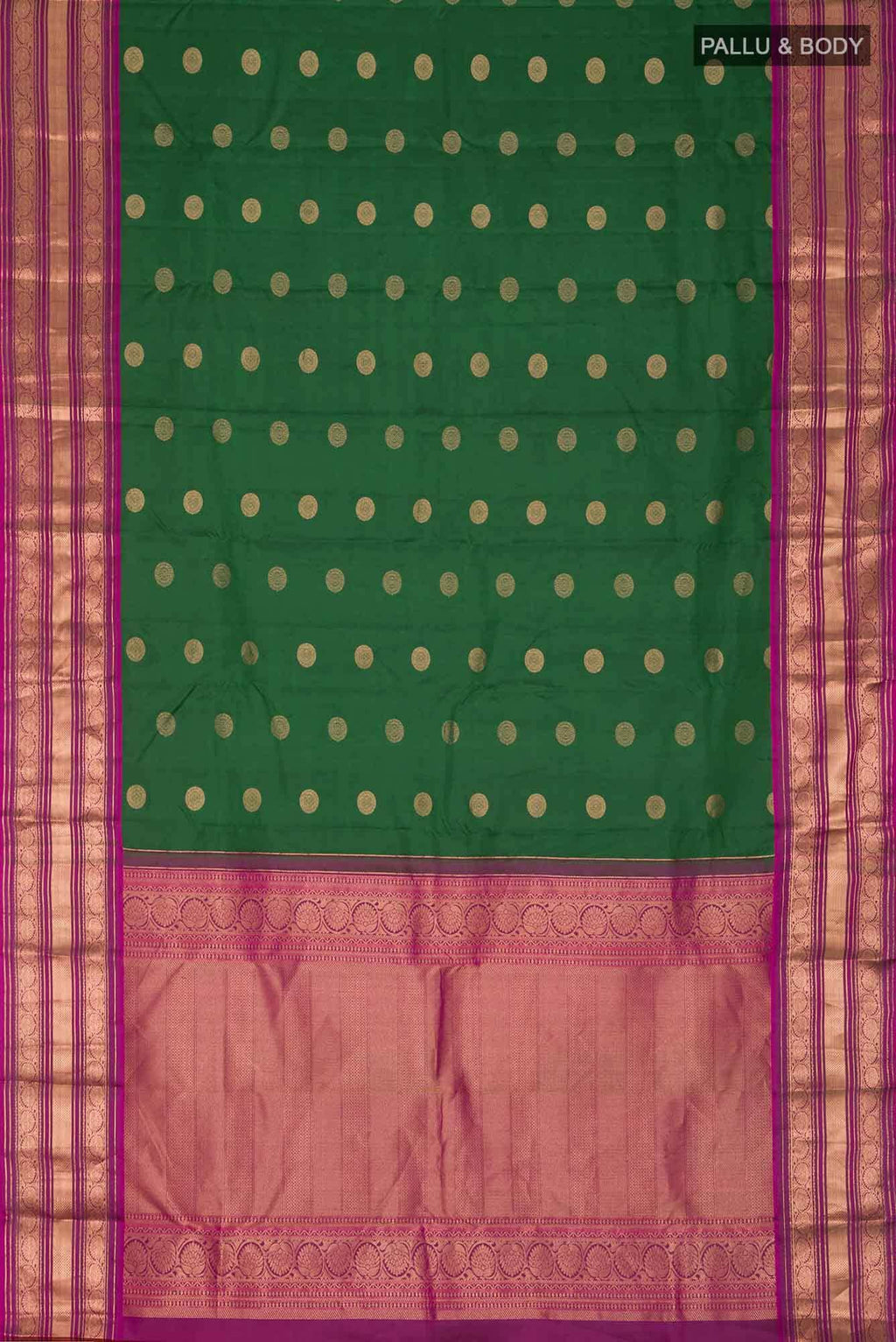 Green Kanchipuram Silk Saree