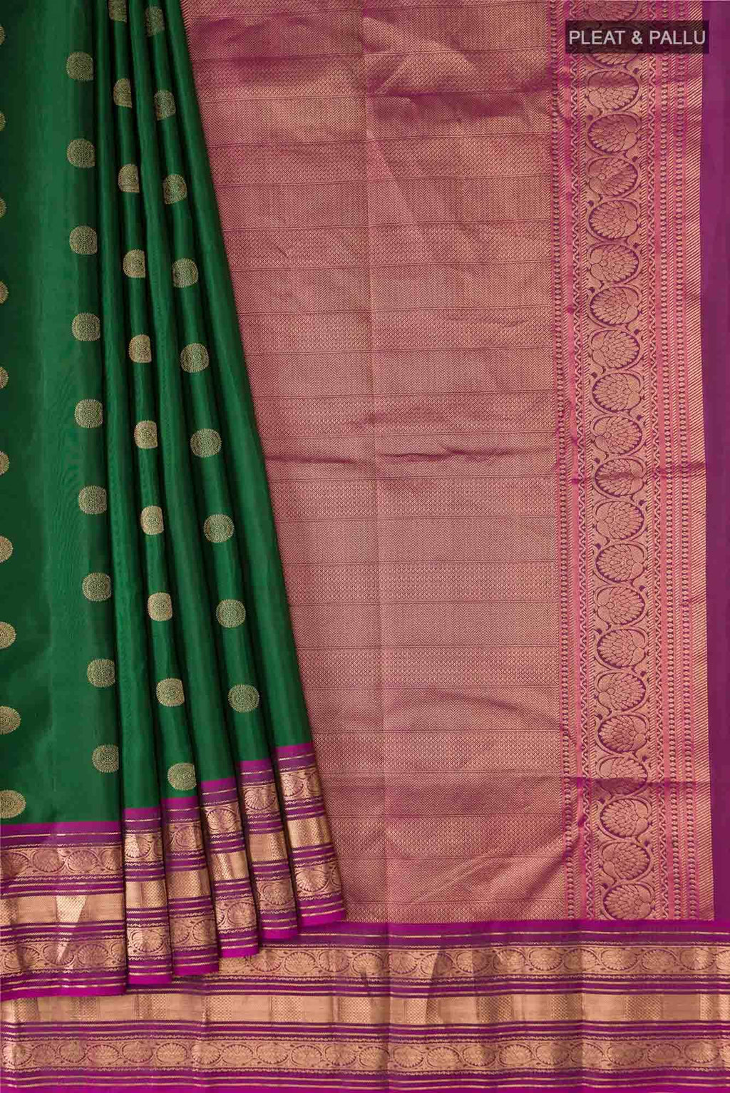 Green Kanchipuram Silk Saree