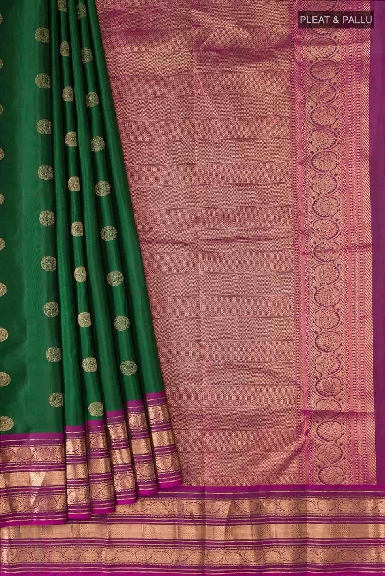 Green Kanchipuram Silk Saree