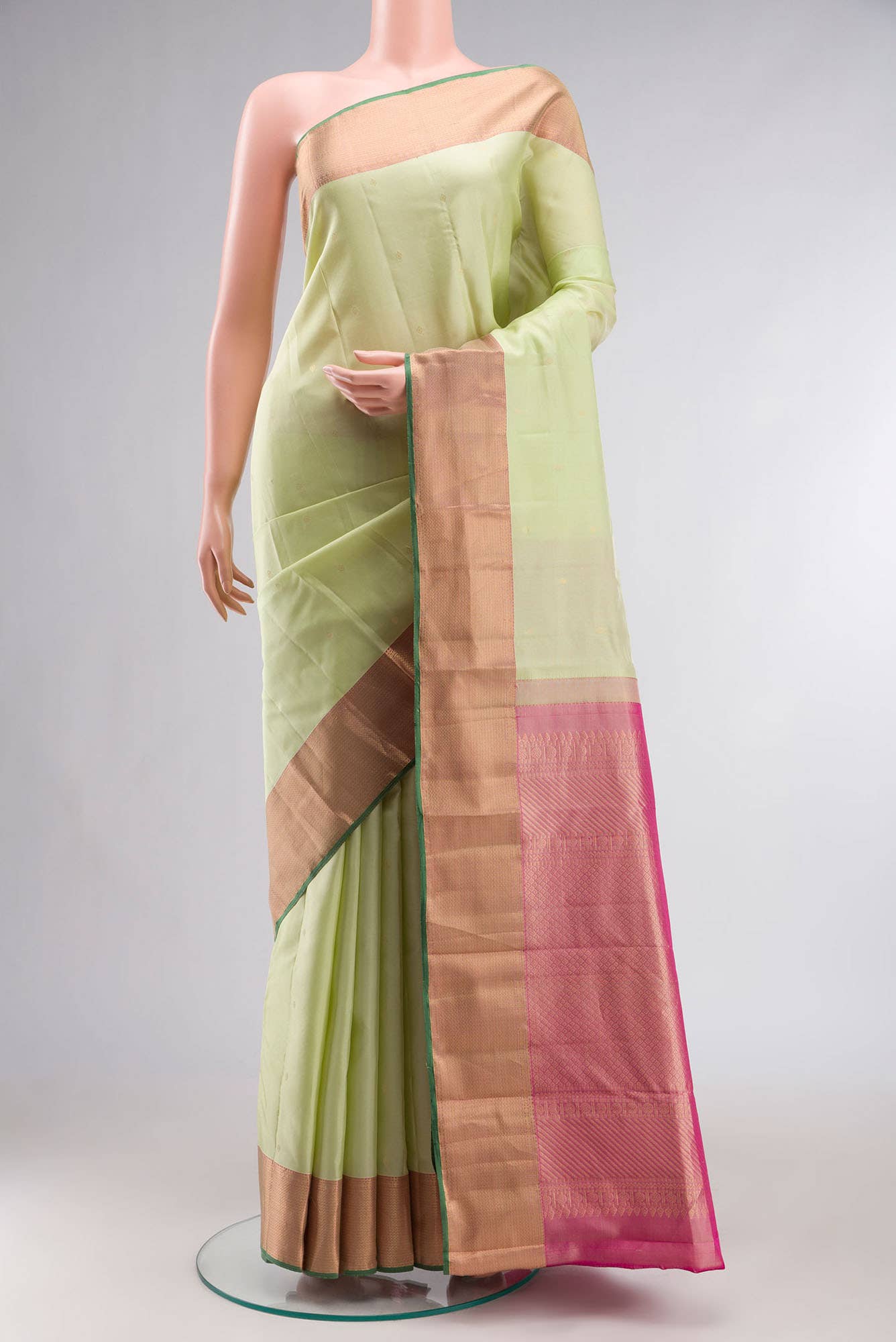 Green Kanchipuram Silk Saree