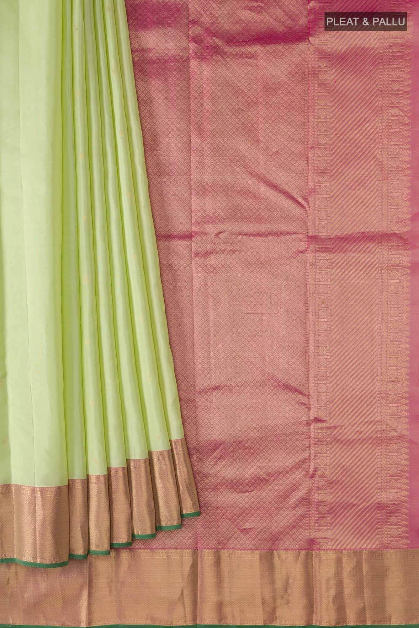 Green Kanchipuram Silk Saree