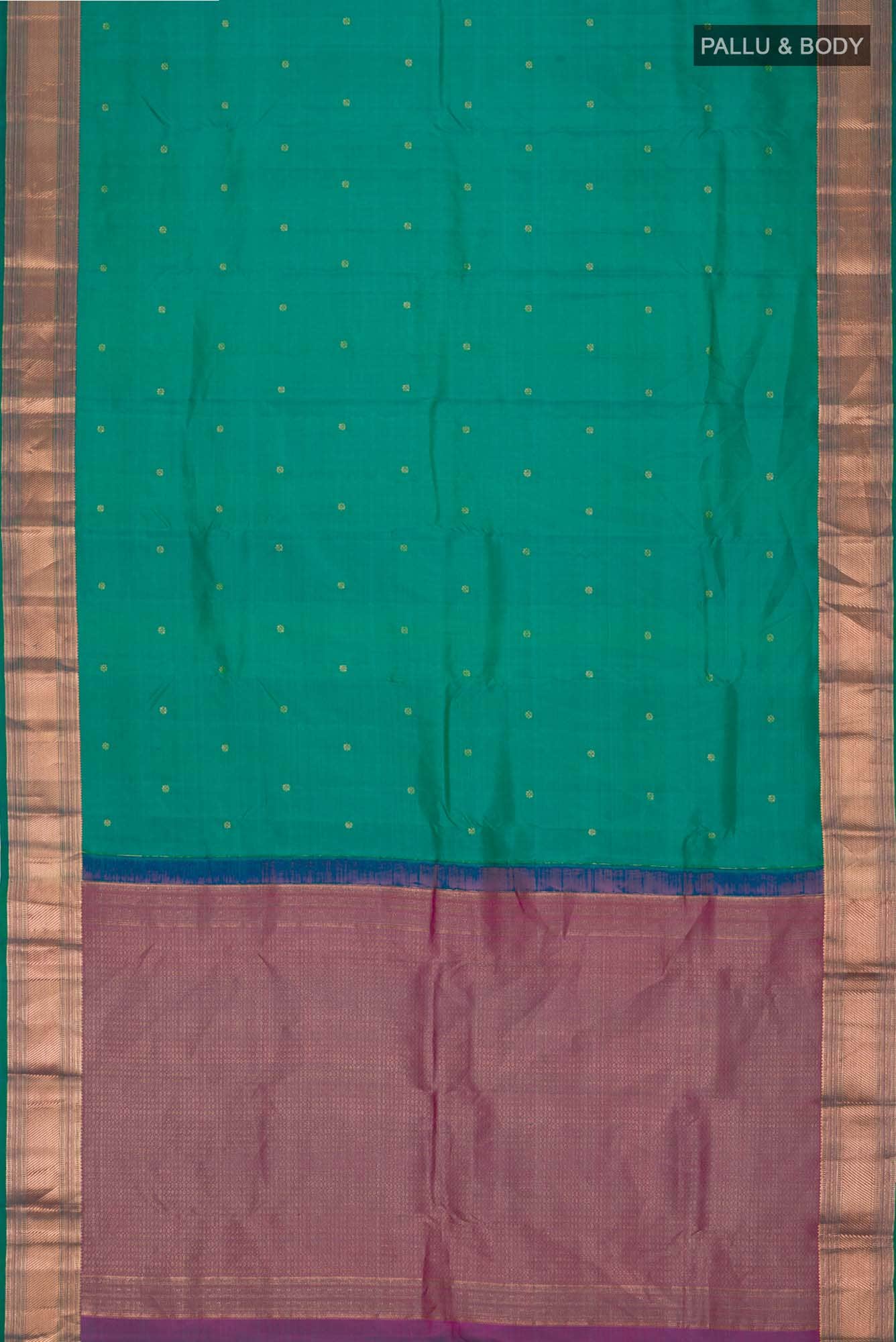Green Kanchipuram Silk Saree