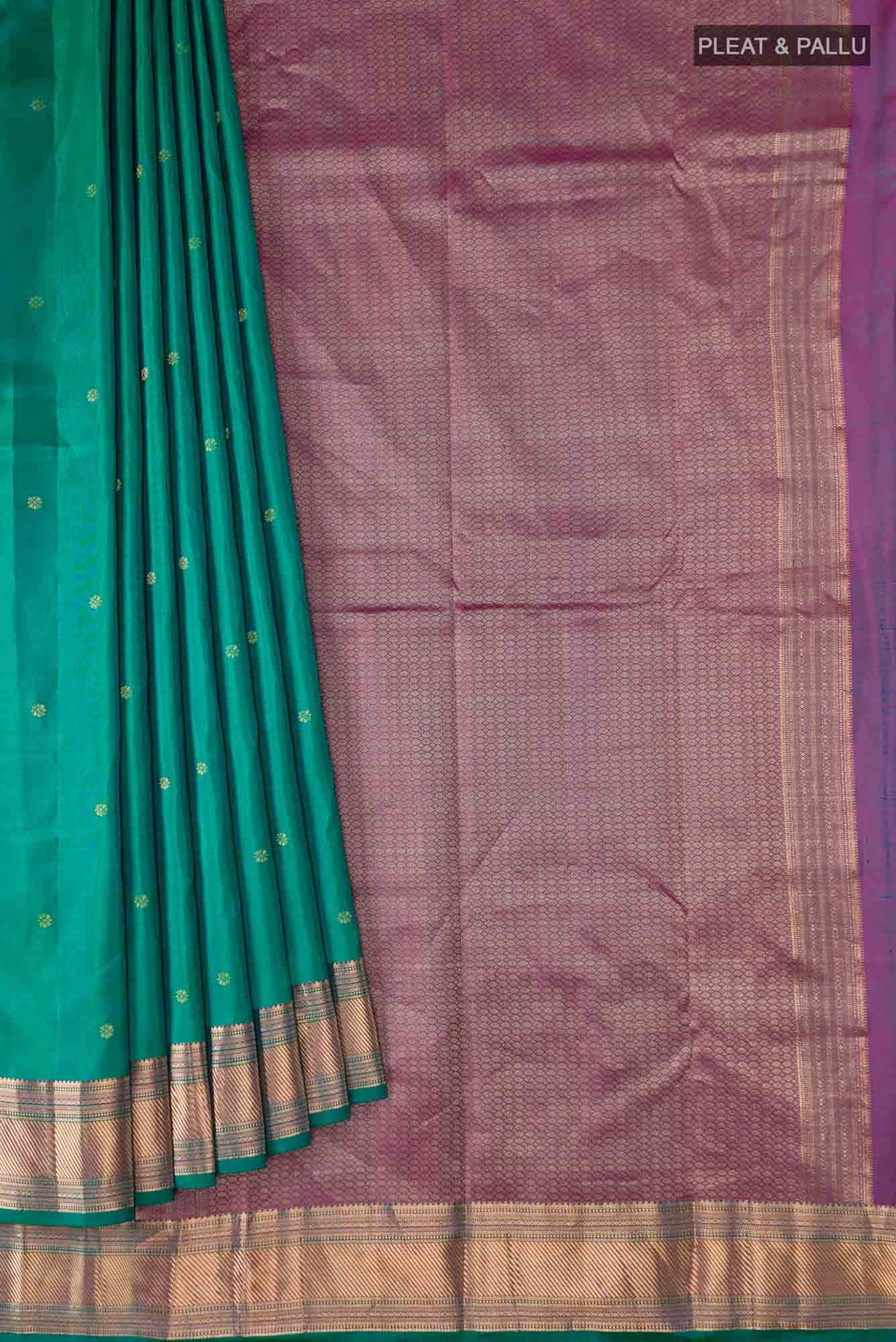 Green Kanchipuram Silk Saree