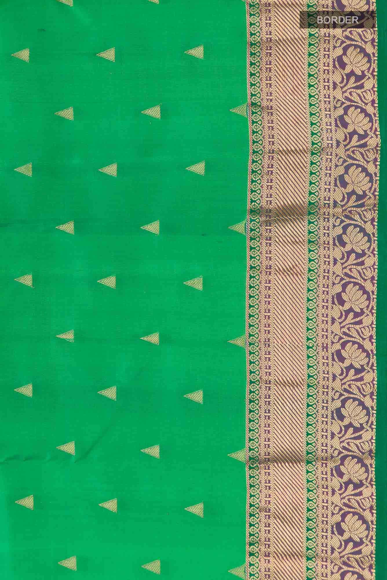 Green Kanchipuram Silk Saree