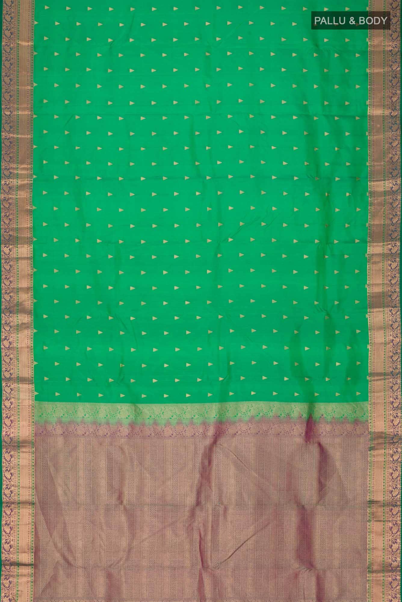 Green Kanchipuram Silk Saree