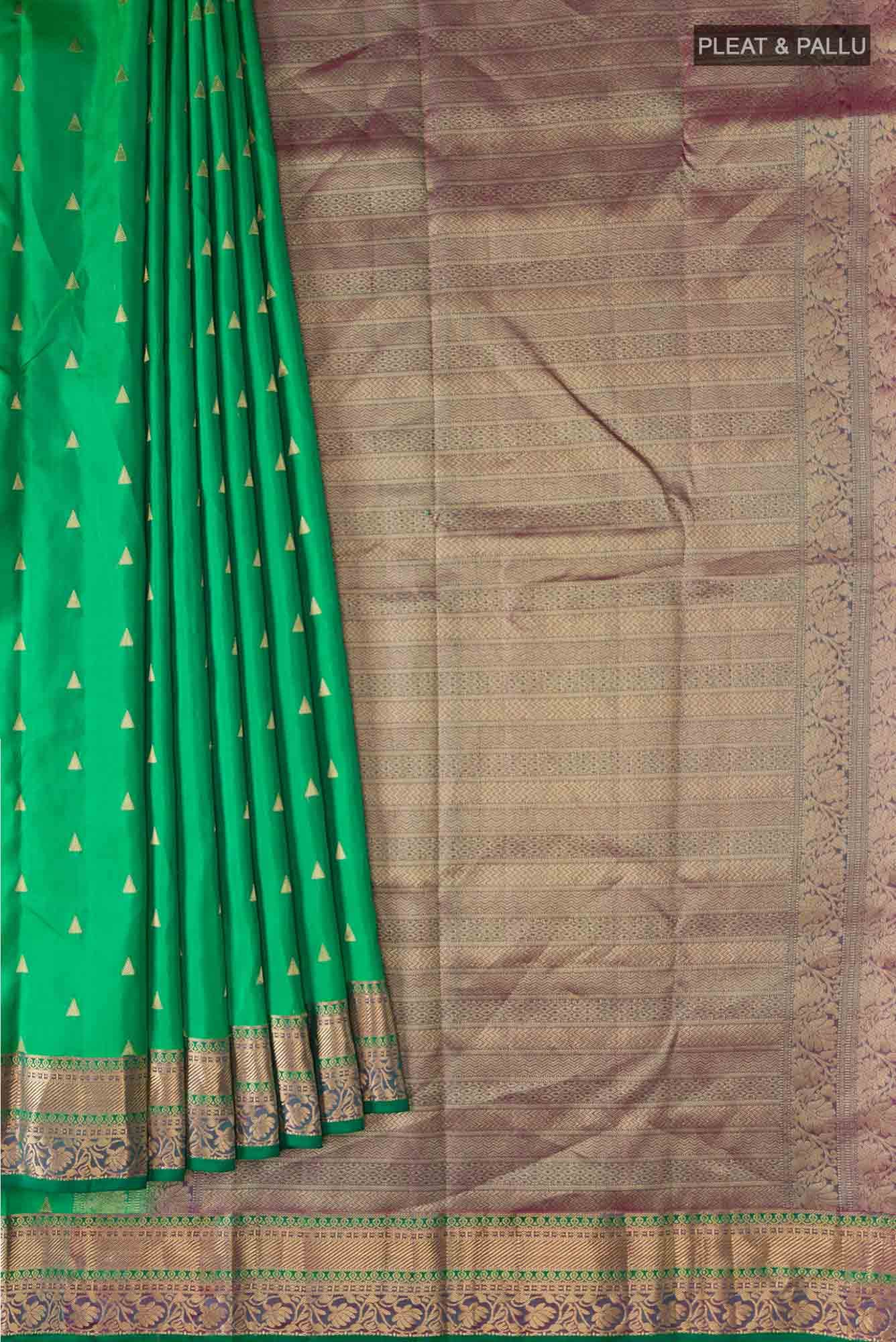 Green Kanchipuram Silk Saree