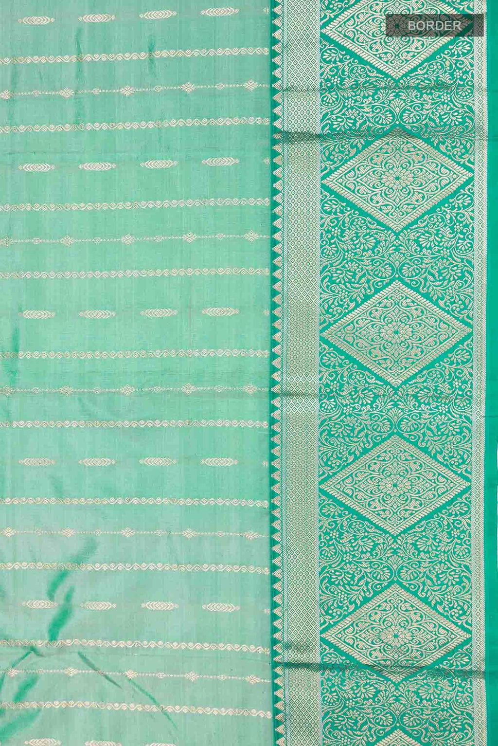 Green Bangalore Silk Saree