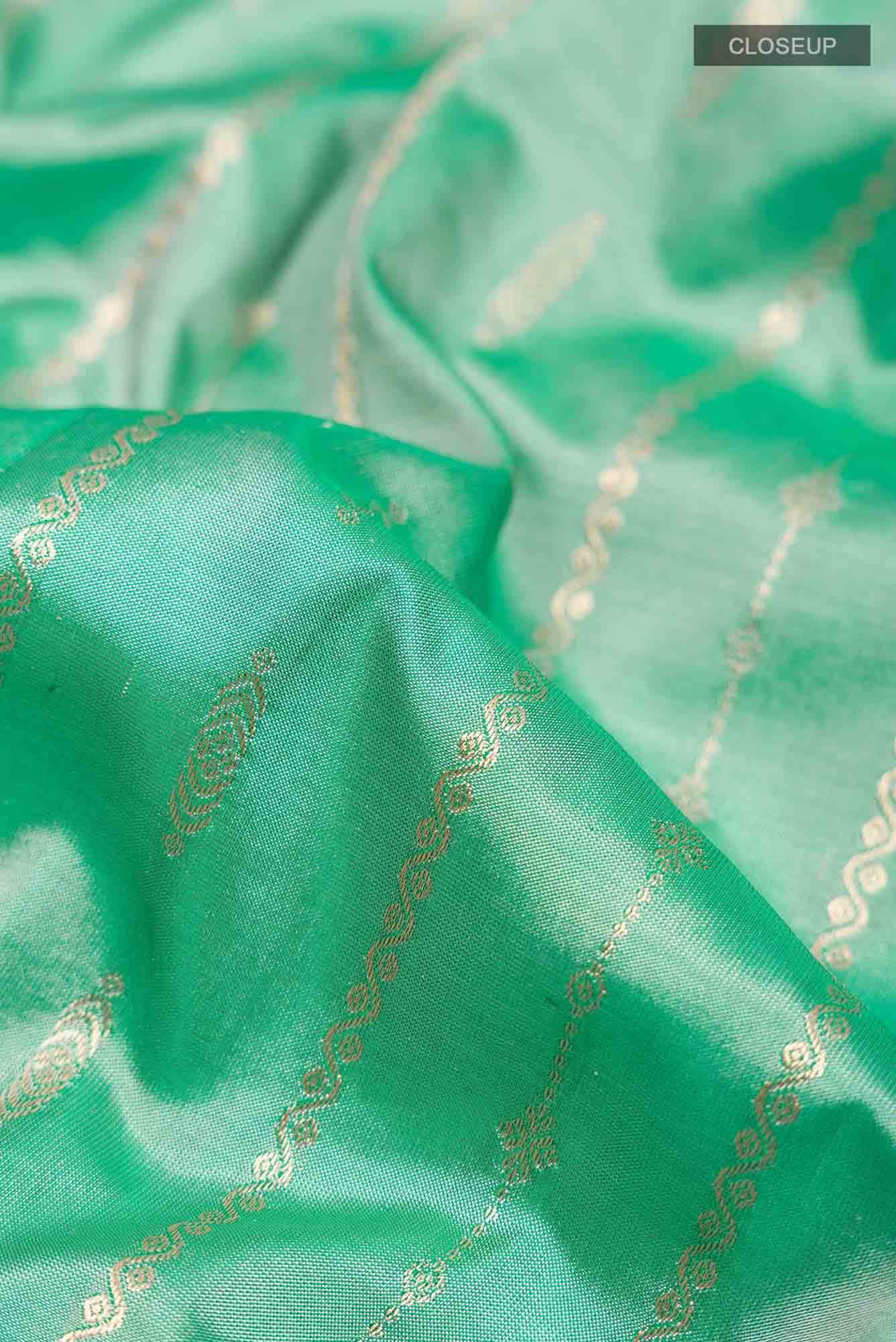 Green Bangalore Silk Saree