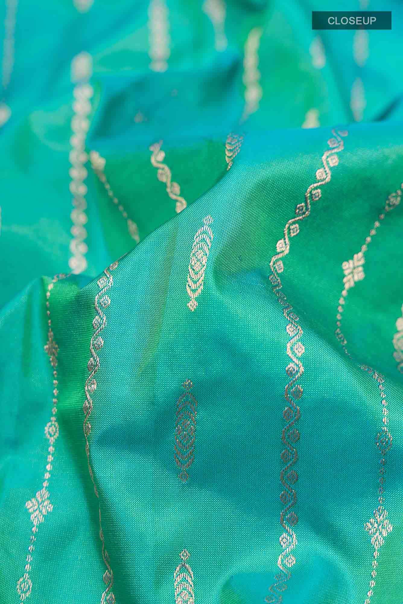Blue Bangalore Silk Saree