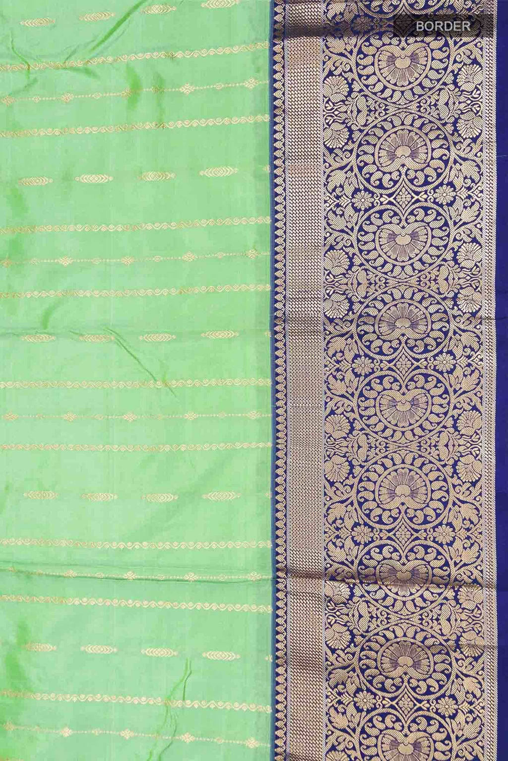 Green Bangalore Silk Saree