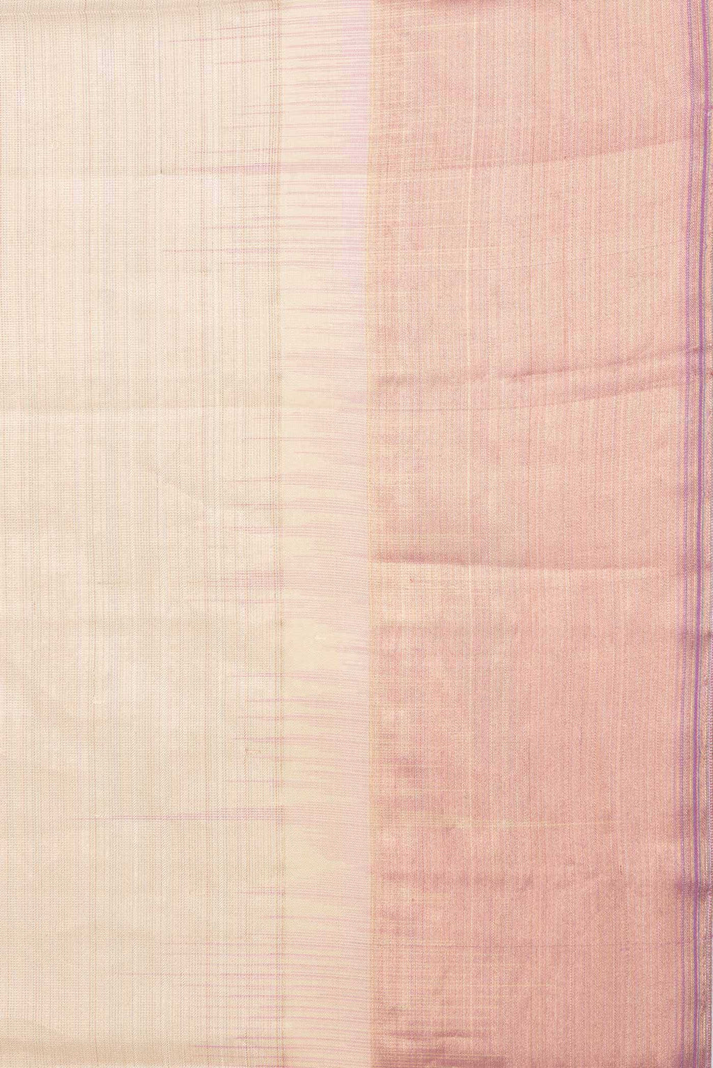 Gold Dual Tone Soft Silk Saree