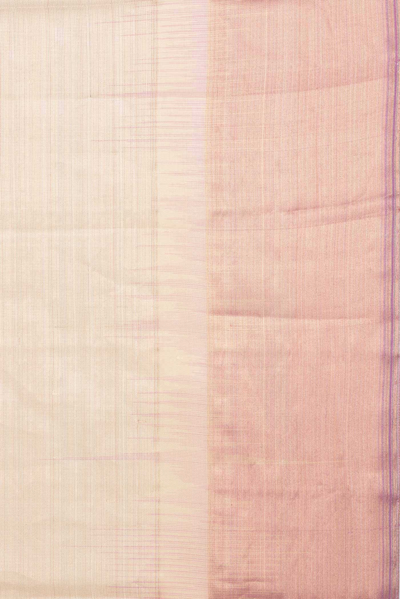 Gold Dual Tone Soft Silk Saree