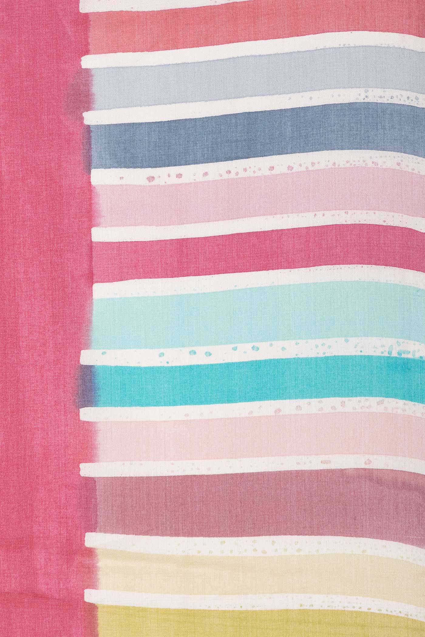 Pink Dual Tone Tussar Silk Saree