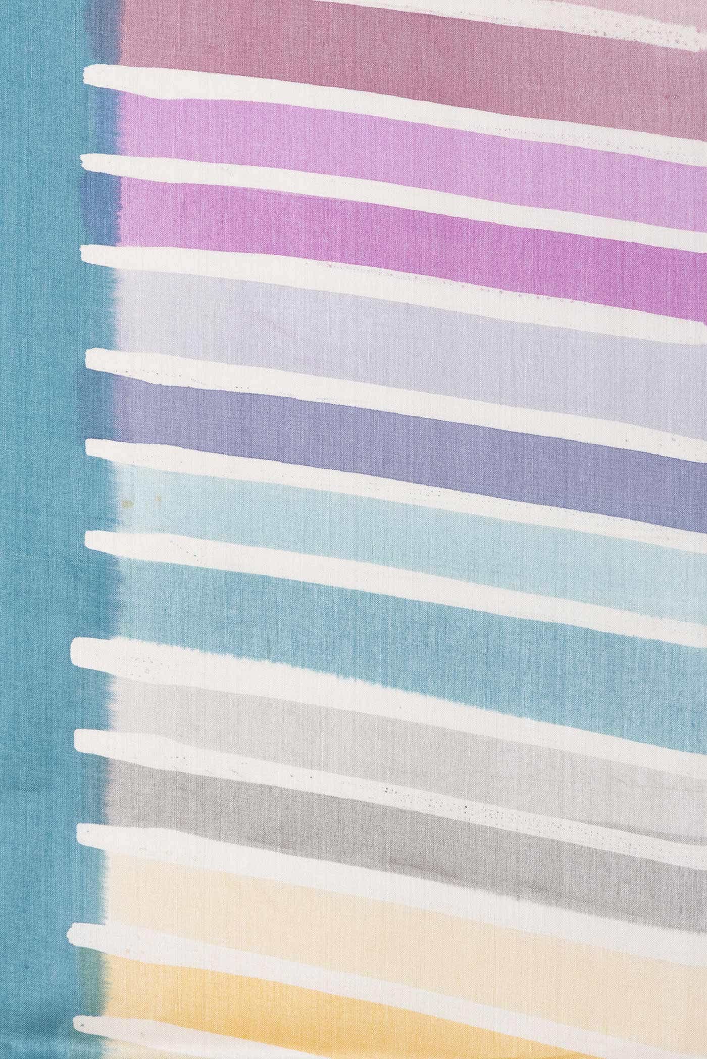 Sky Blue Dual Tone Tussar Silk Saree