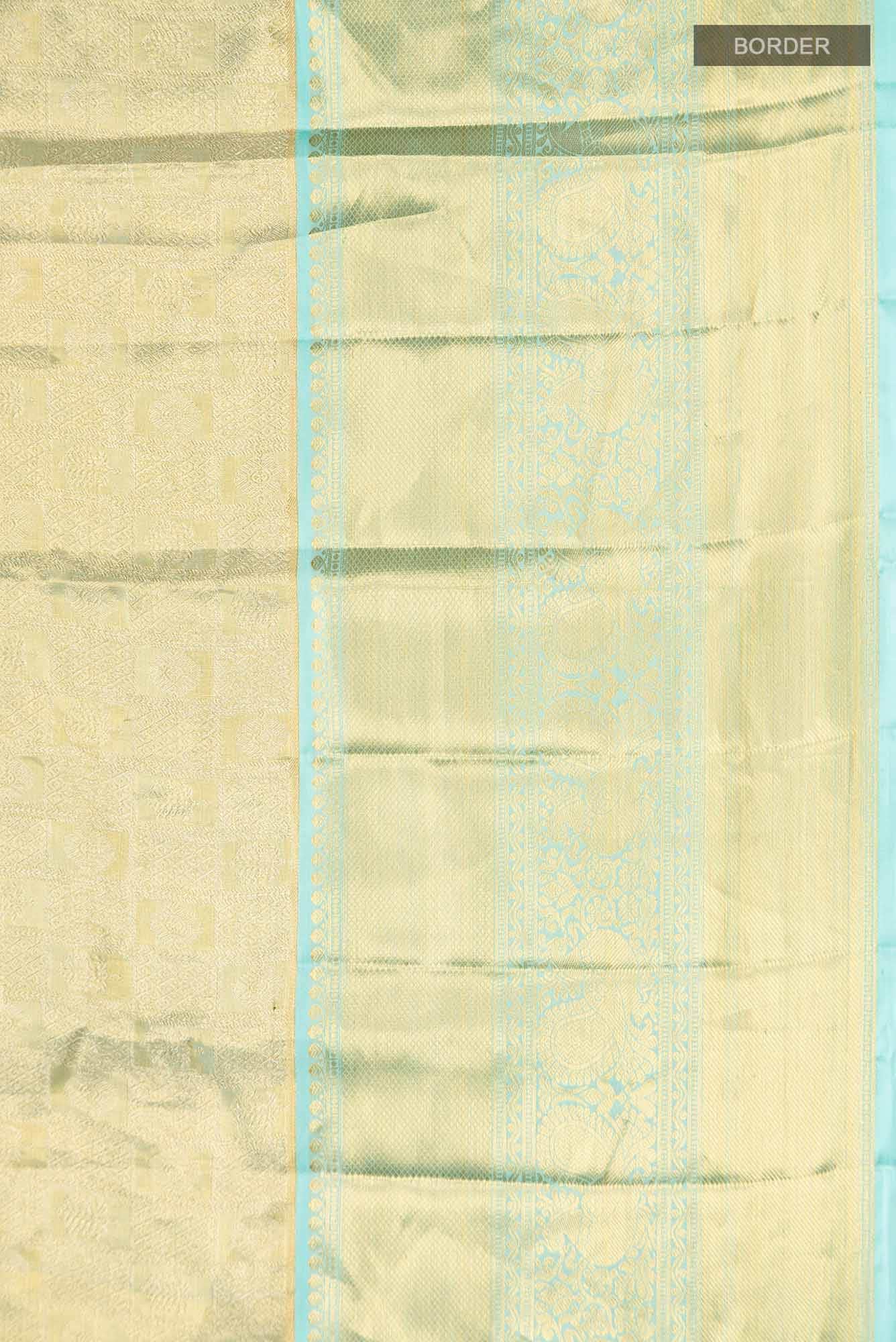 Green Kanchipuram Tissue Silk Saree